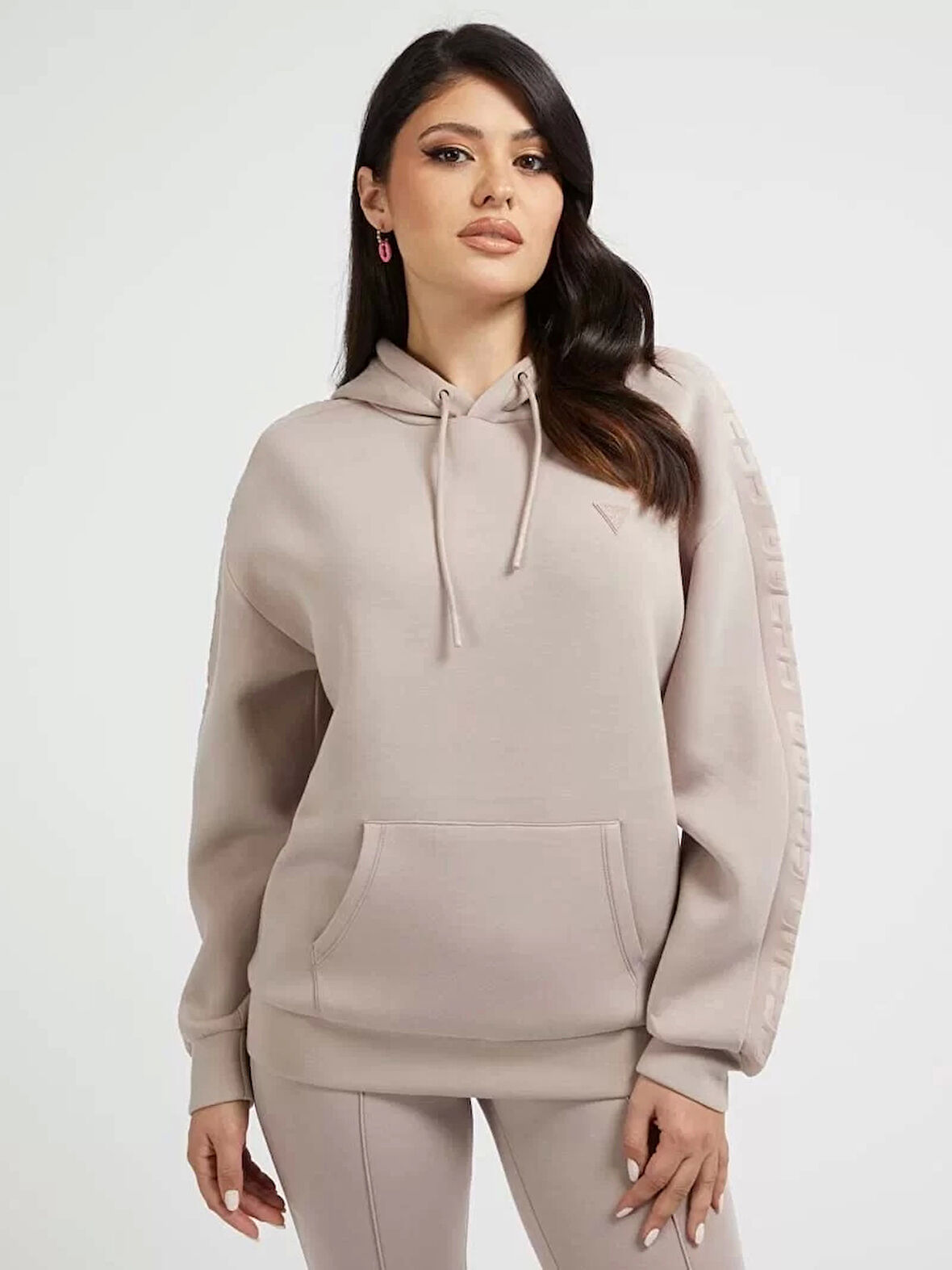 Guess Kadın Kapüşonlu Sweatshirt