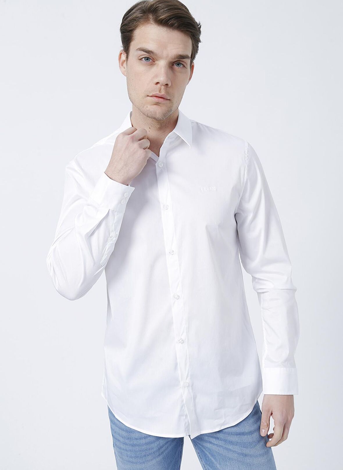 Guess Gömlek, XL, Beyaz