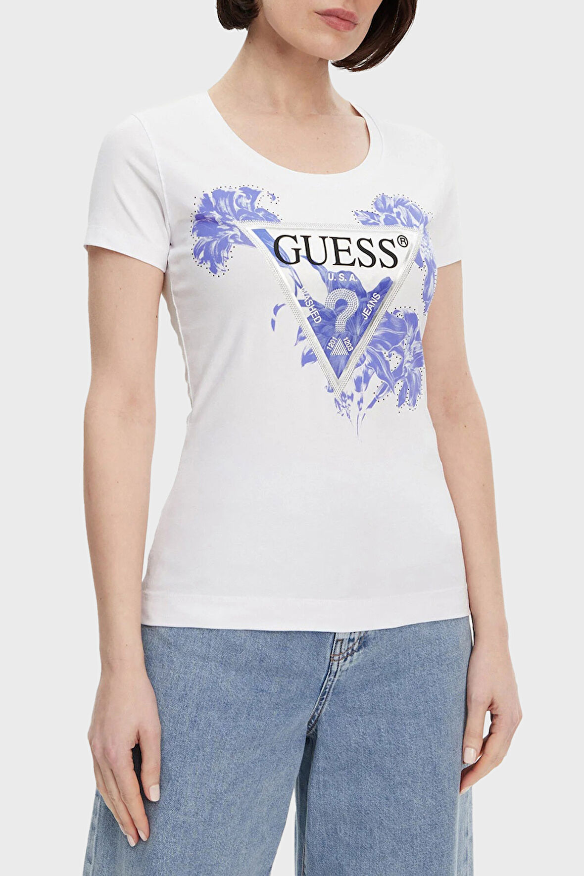 Guess Bayan T Shirt W5GI08 J1314 G011