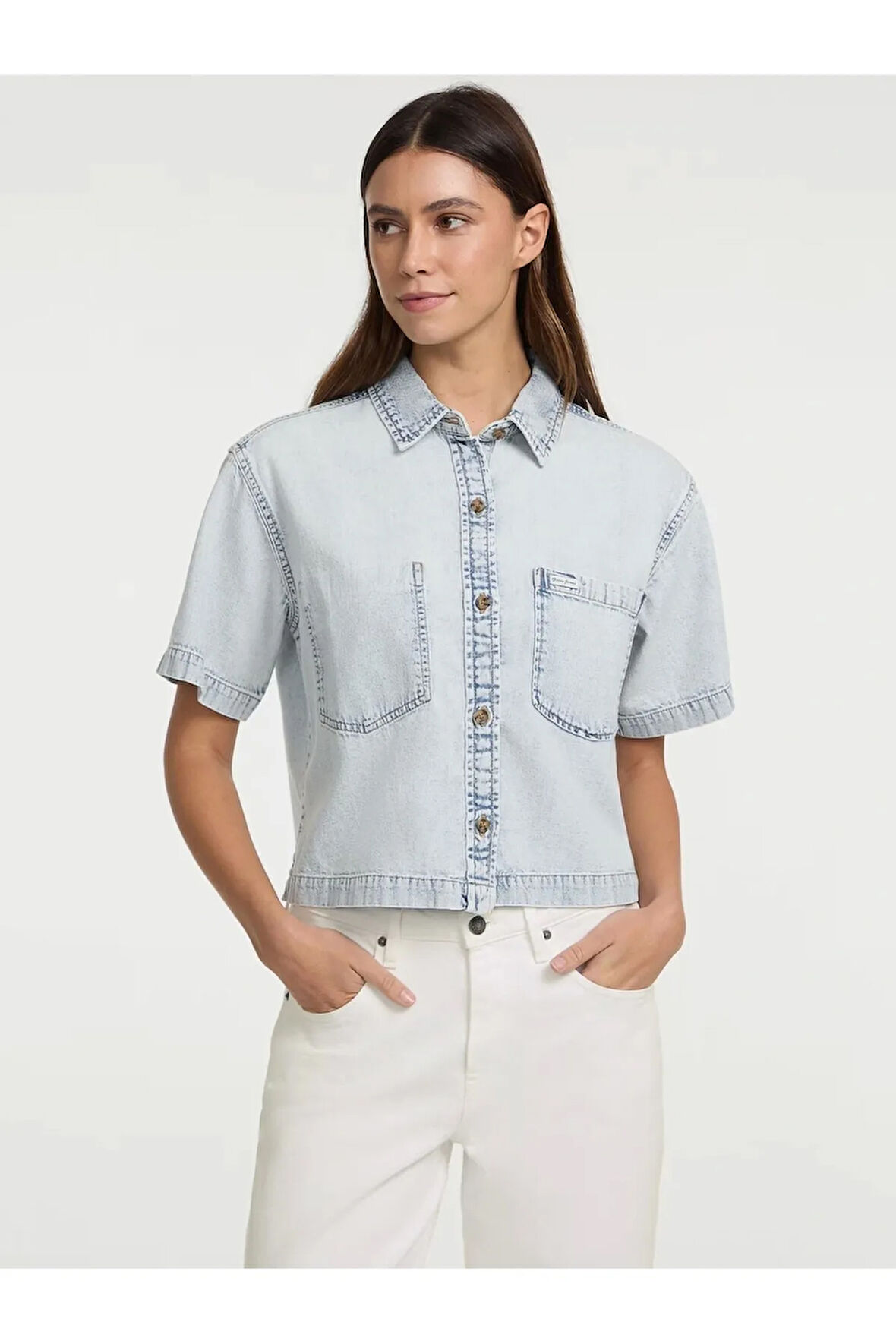 Guess Kadın Gömlek-W5GH0FD5M83Multicolor