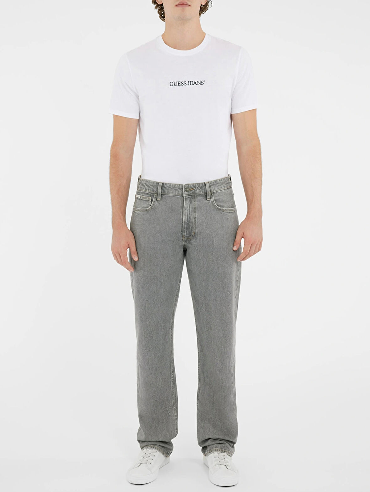 Guess Jeans GJ G16 STRAIGHT Erkek Gri Jeans M5GA1BD5LW2-GJHE