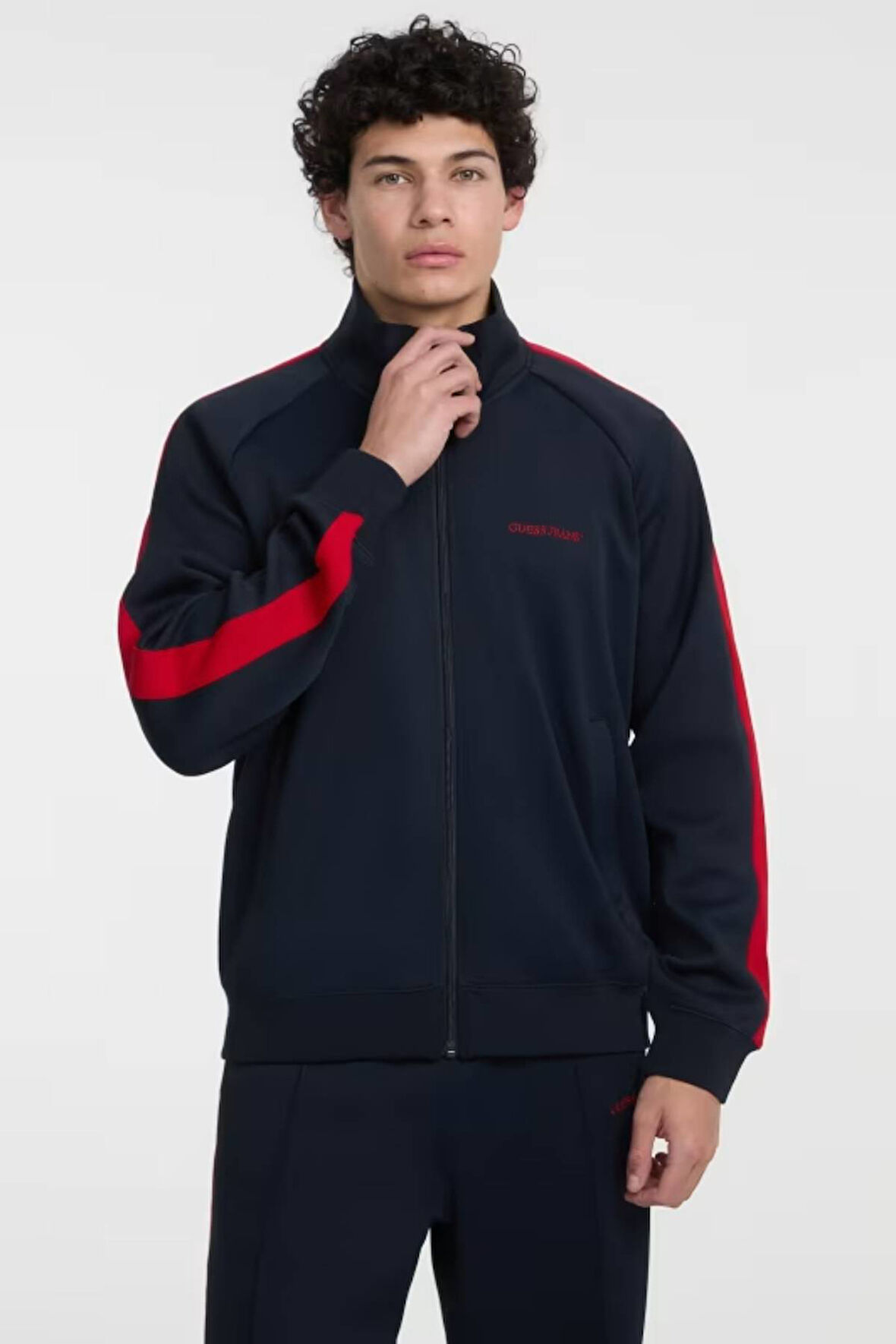 Guess Erkek Sweatshirt-M5GQ29KB212Lacivert