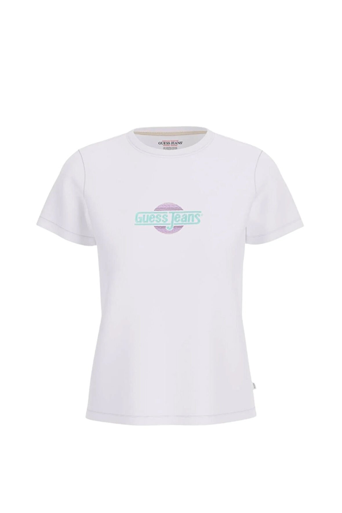 Guess Kadın Tişört-W5GI26J1314Beyaz