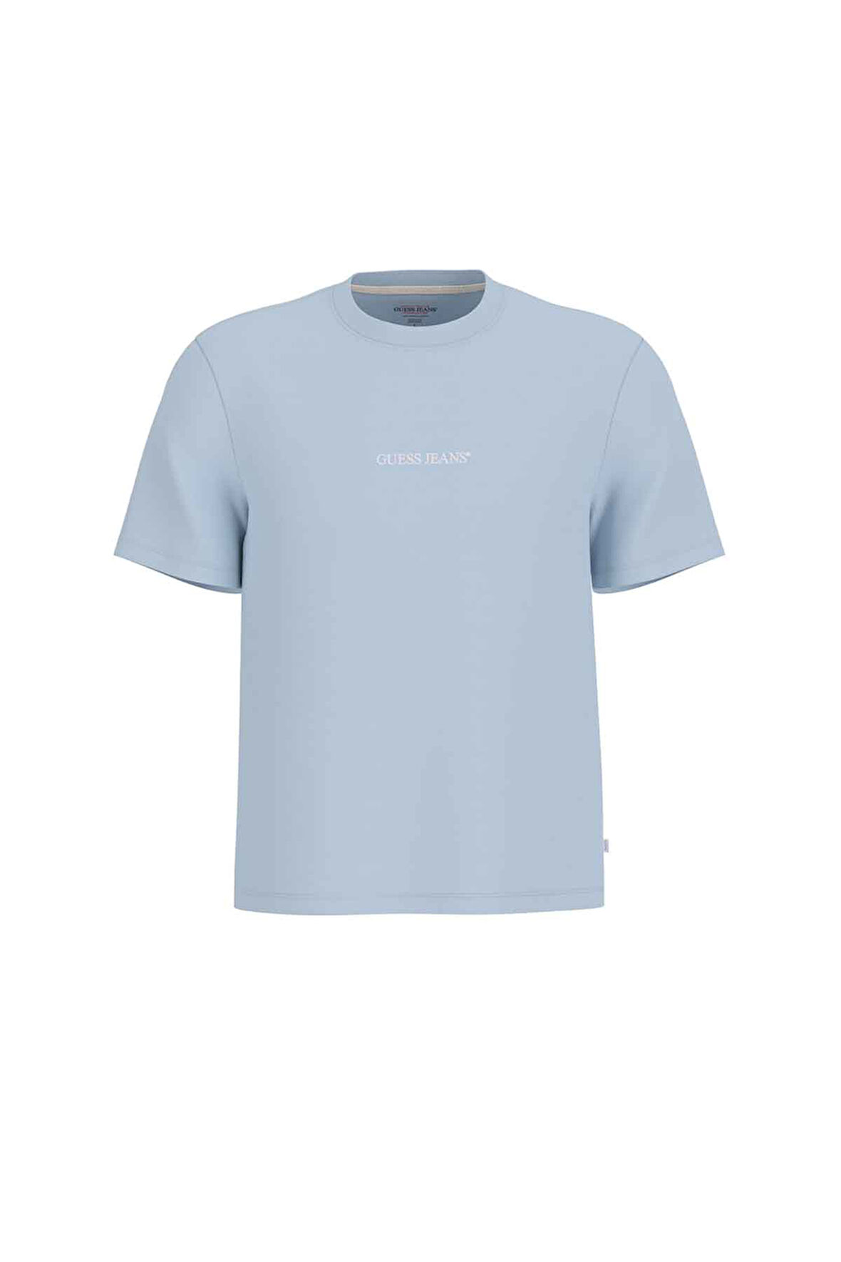 Erkek GJ SS  Slim Logo T-Shirt - Açık Mavi | M