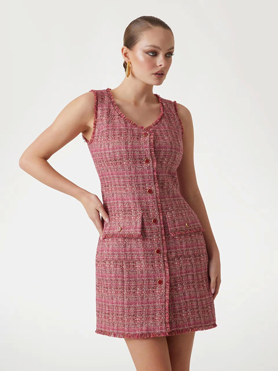 Guess Kadın Marciano Tüvit Mini Elbise