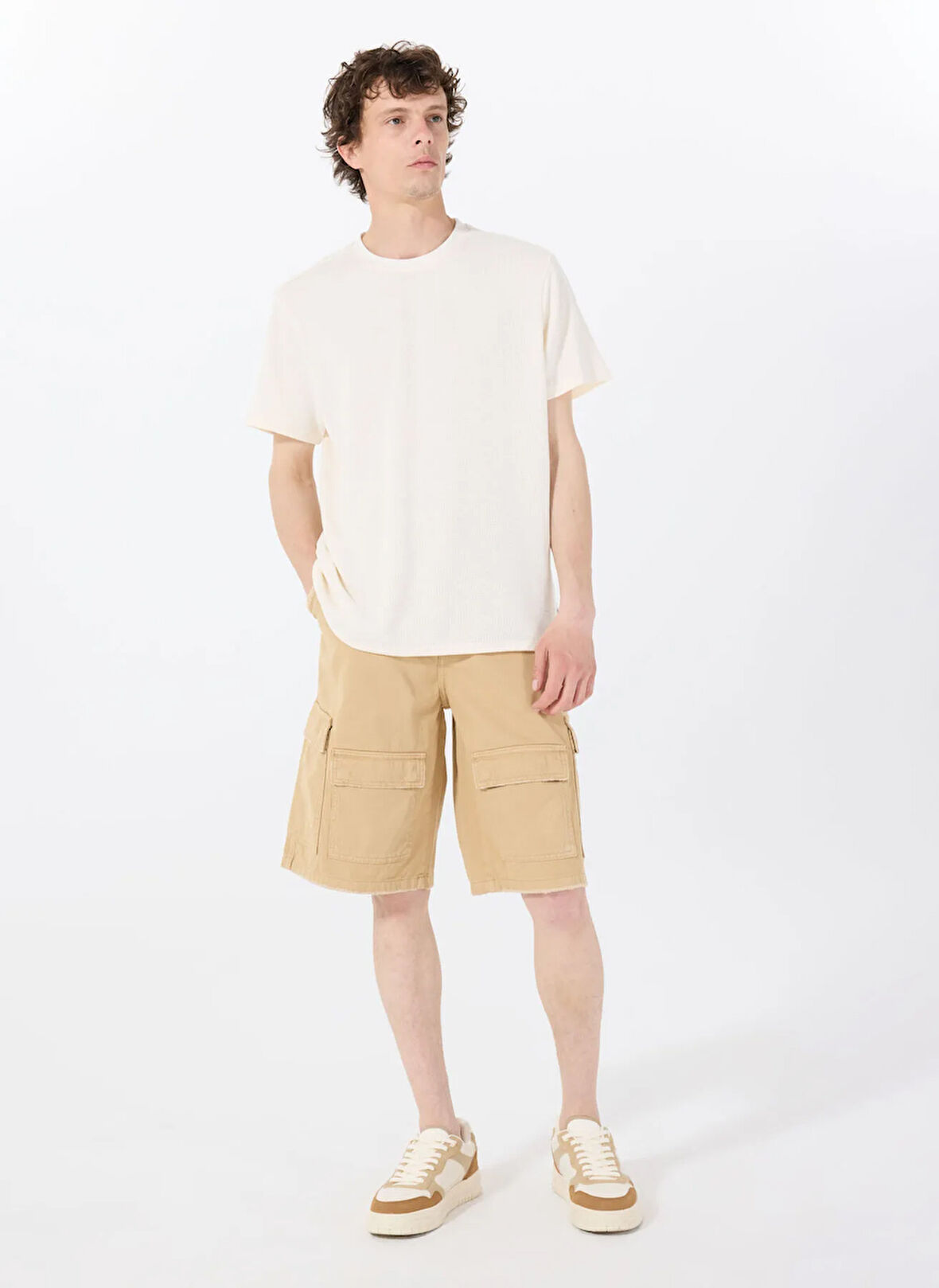 Guess Regular Fit Çok Renkli Erkek Şort M5GD53WGCVAG1K9 GO TWILL CARGO SHT