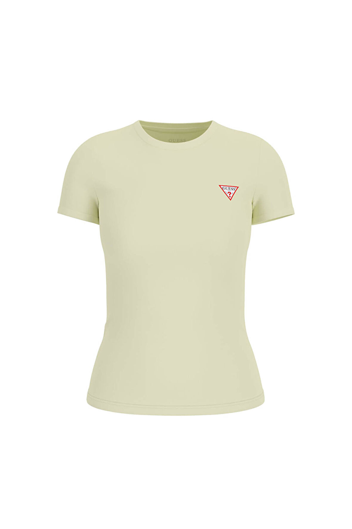 Kadın SS CN Mini Triangle T-Shirt - Yeşil | S