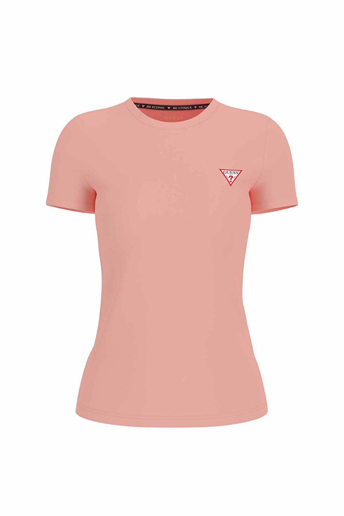 Kadın SS Cn Mini Triangle T-Shirt - Pembe | L