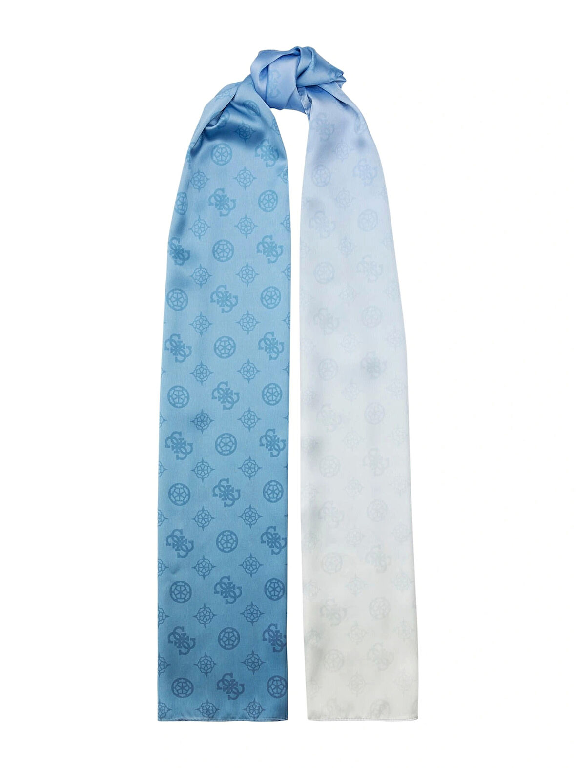 Guess Kadın Mavi Cresidia Desenli Şal 90x190