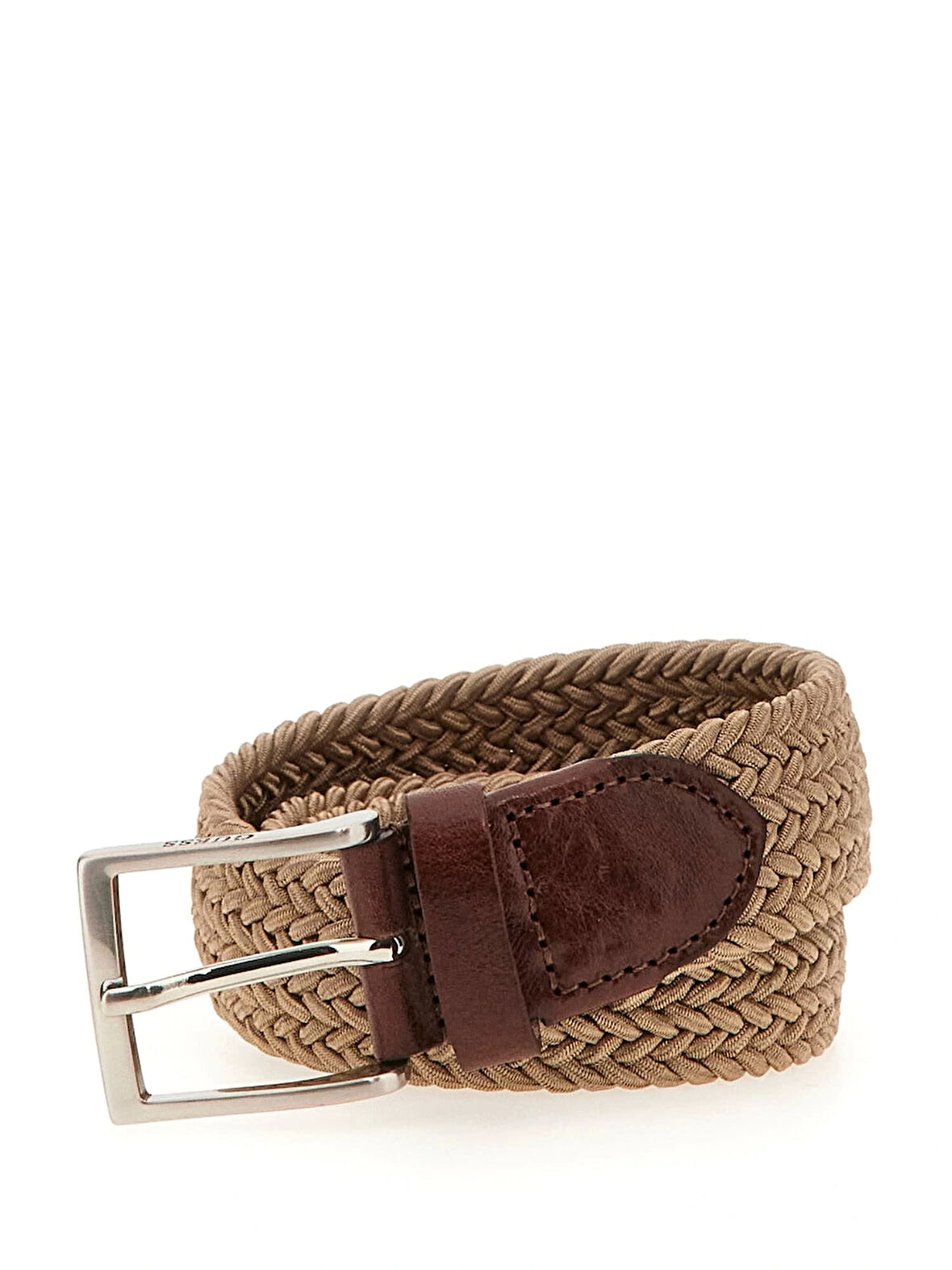 Guess Erkek Kahverengi Sosa Sabit Deri Kemer 35 mm