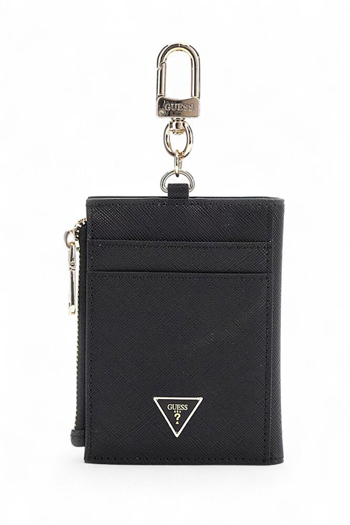 Guess Logo Detaylı Siyah Kadın Kartlık RW1784P5201