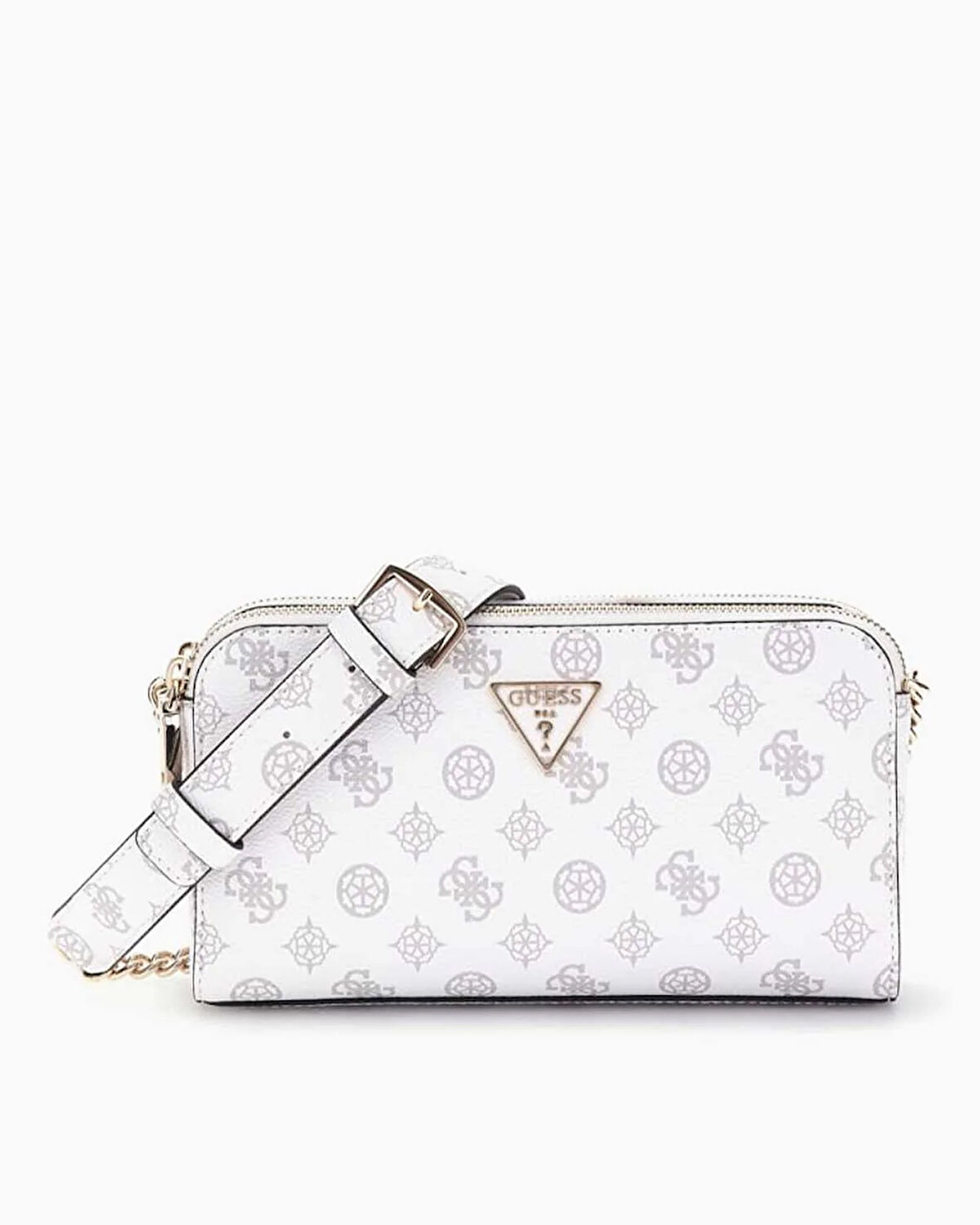 Guess Eco Erica Monogram Baskılı Çapraz Askılı Çanta