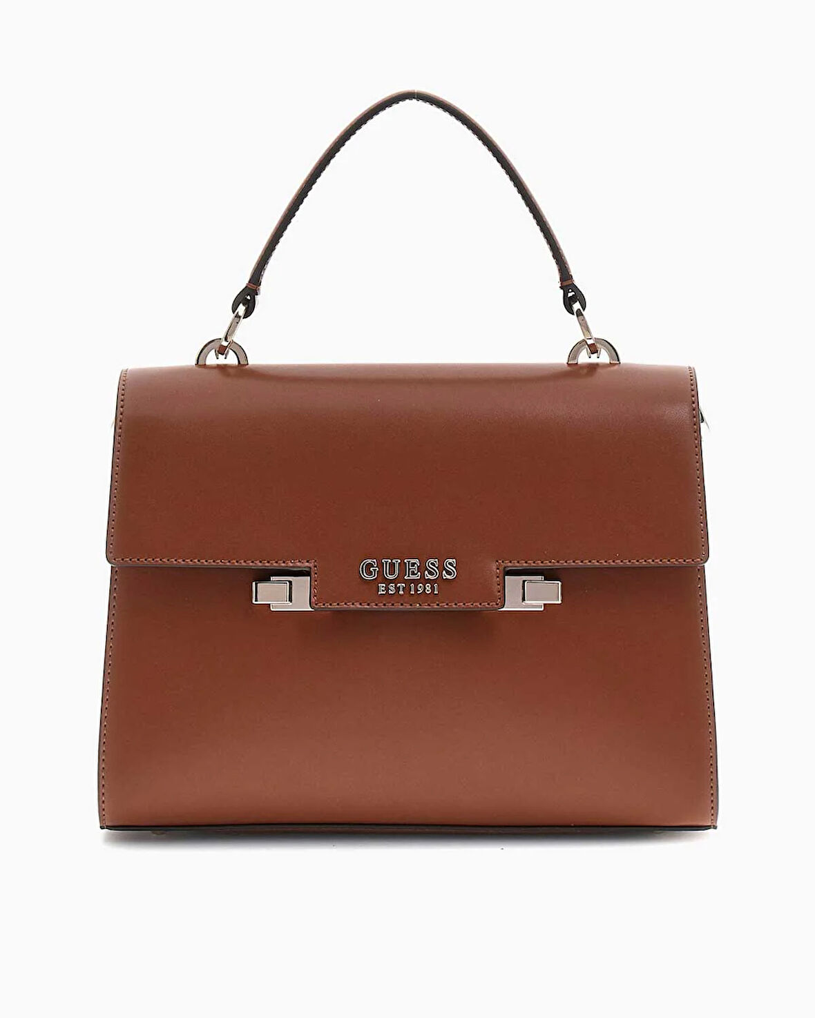 Guess Eco Handle Flap Manyetik Kapaklı El Çantası