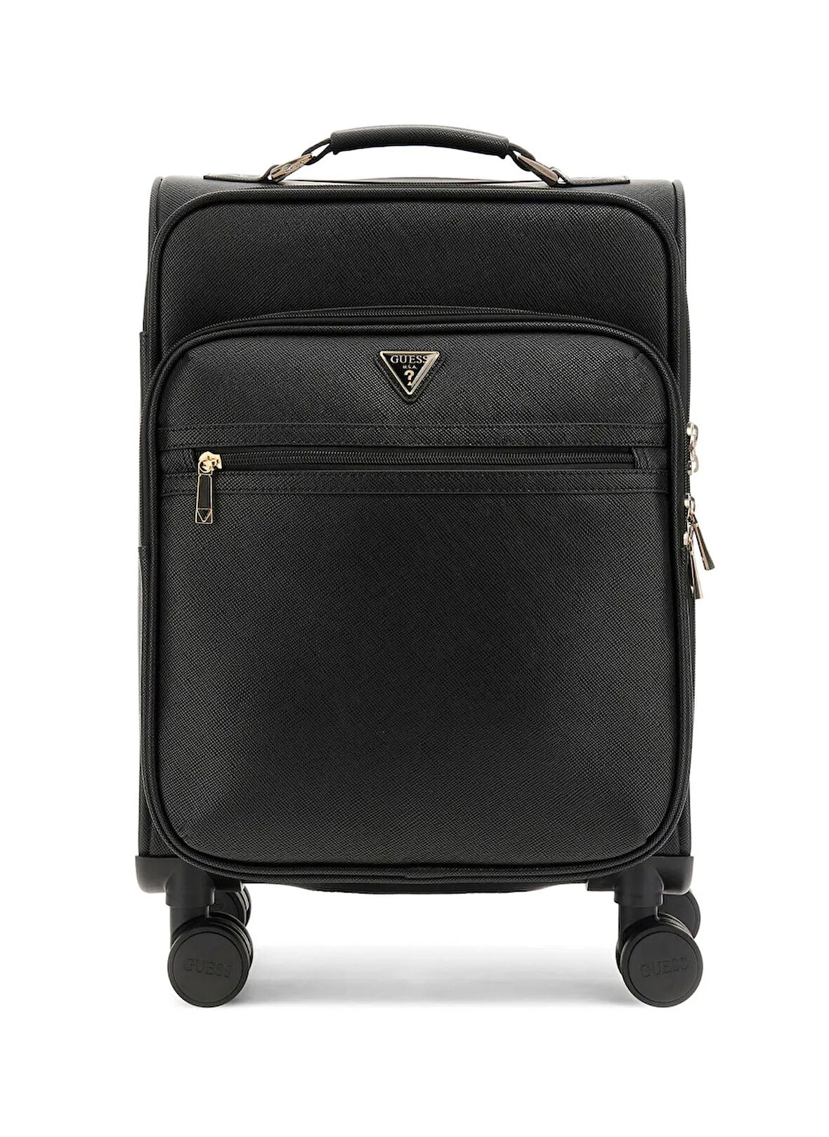 Guess Siyah Çekçekli Kumaş Valiz TWSN9091983