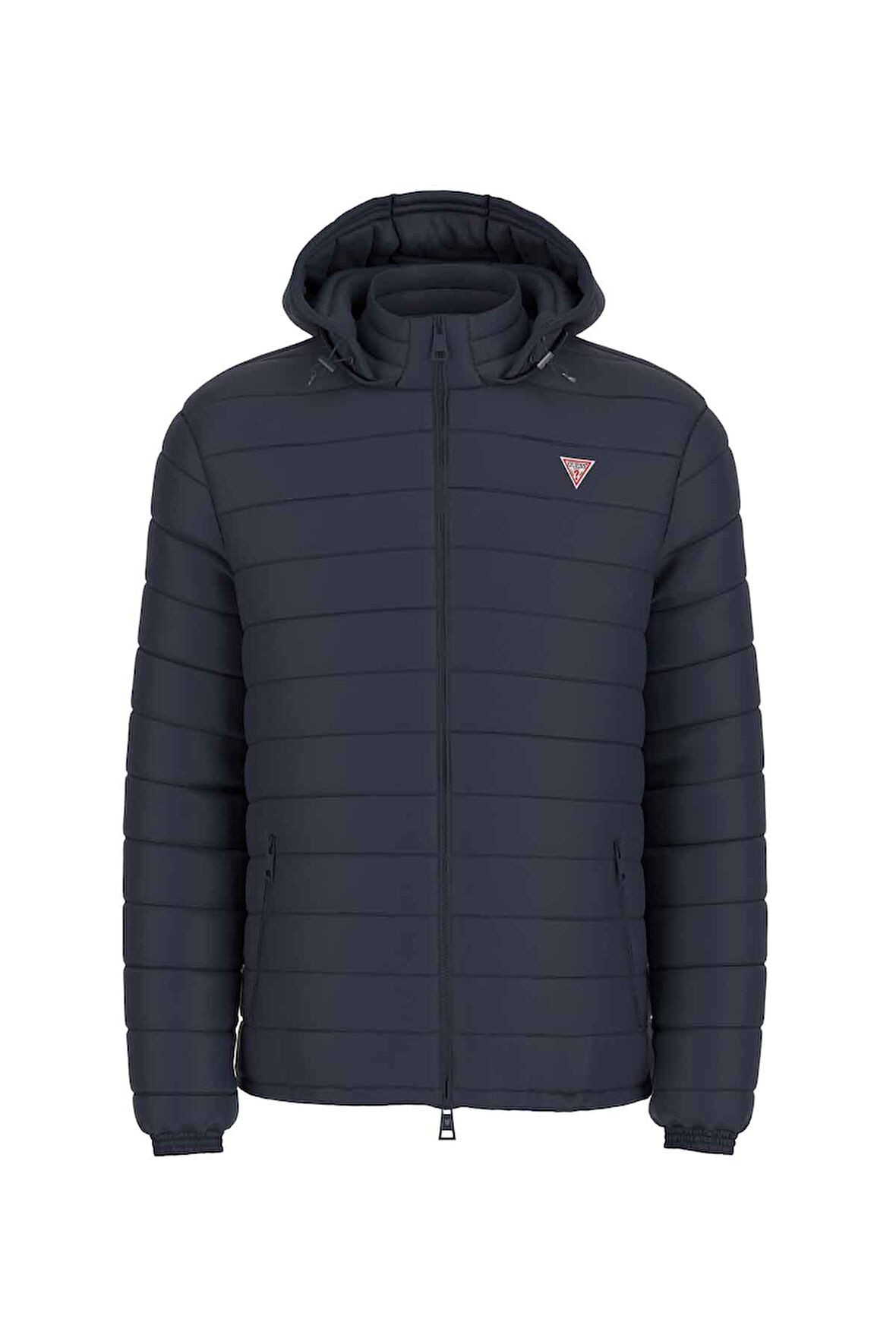 Erkek  GJ Kapüşonlu Şişme Mont - Lacivert | M