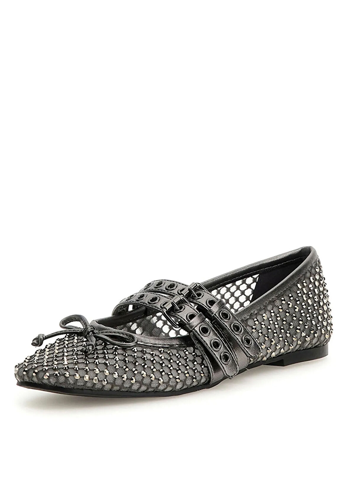 Guess Gri Kadın Babet FLJKNNFAB02-PEWTE