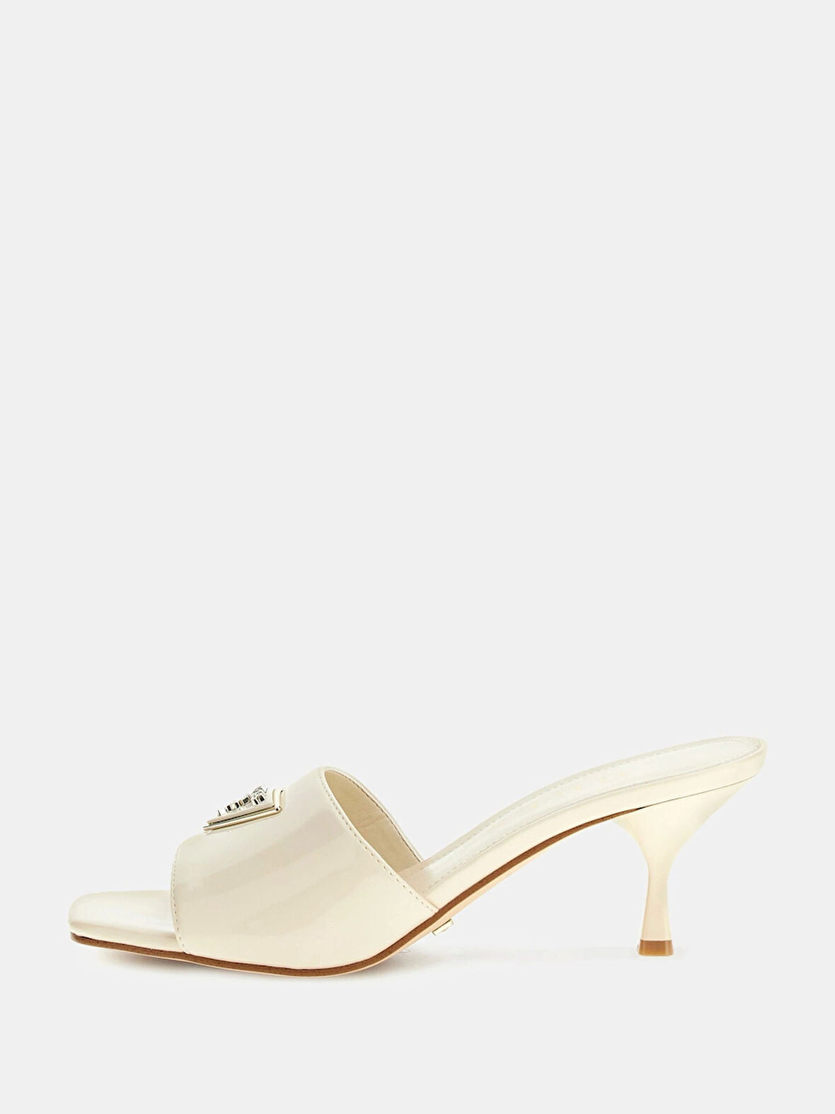 Guess Kadın Lusine Krem Rugan Sandalet