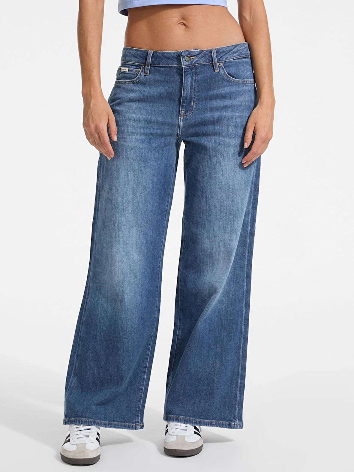 Guess Jeans Kadın Mavi Regular Fit Jean W5YA0ID0021-GJGM