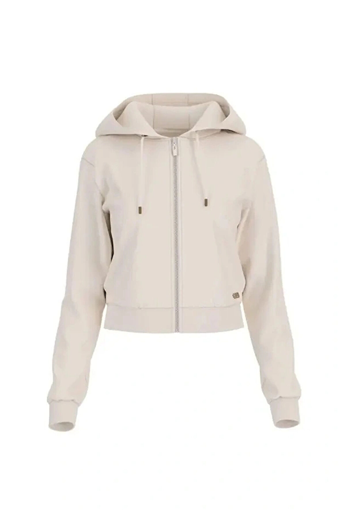 Guess Peony Kadın Beyaz Aktif Sweatshirt V5YQ06KBSL2-F0EP