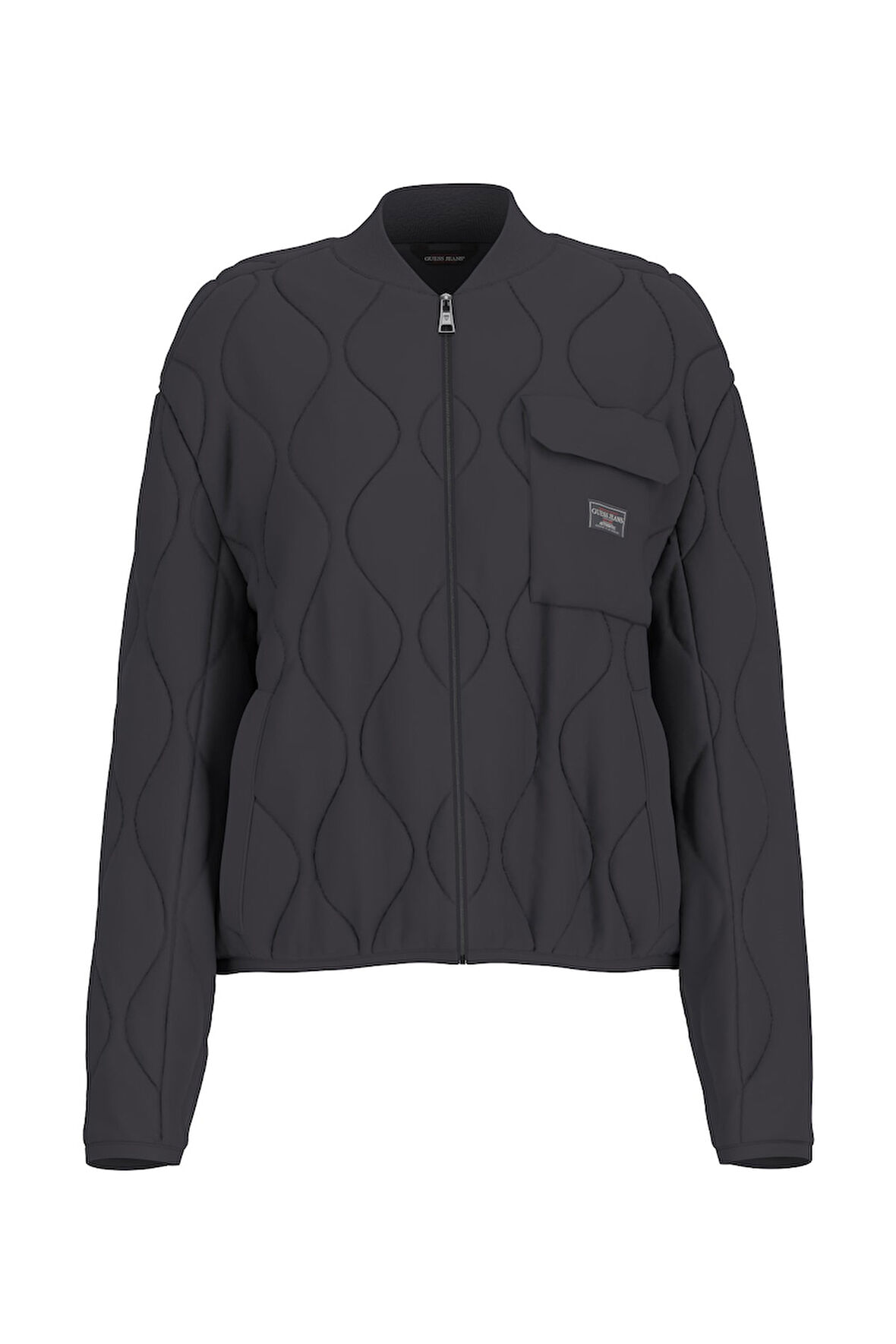 Kadın Kapitone Mont - Siyah | S