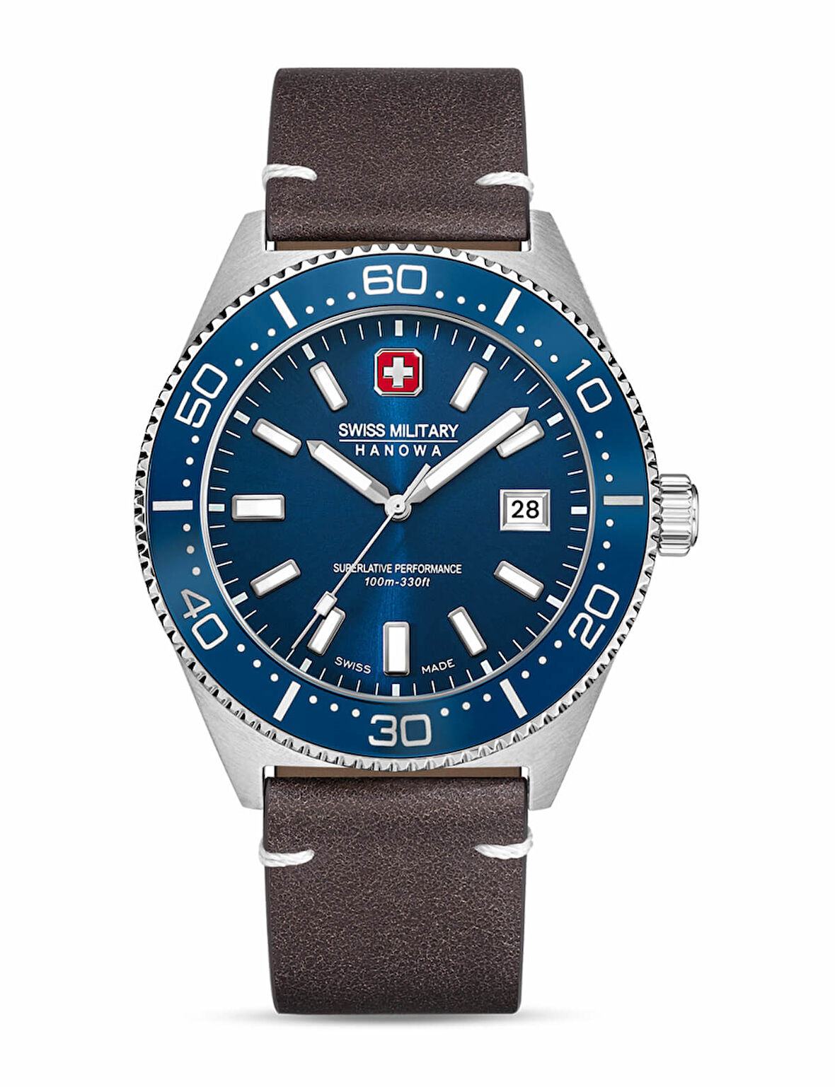 Swiss Military Hanowa Nomad Set 43 mm Quartz Saat SMWGB0004902-SET