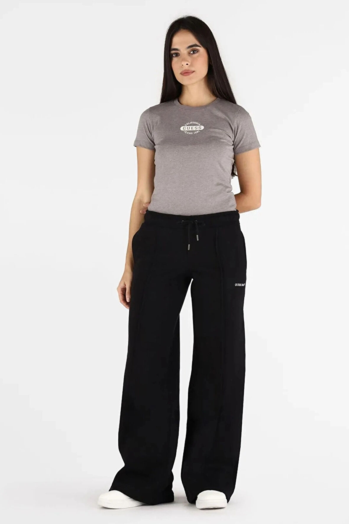 Guess Kadın Siyah Regular Fit Eşofman Altı W5BB04KC811-JBLK