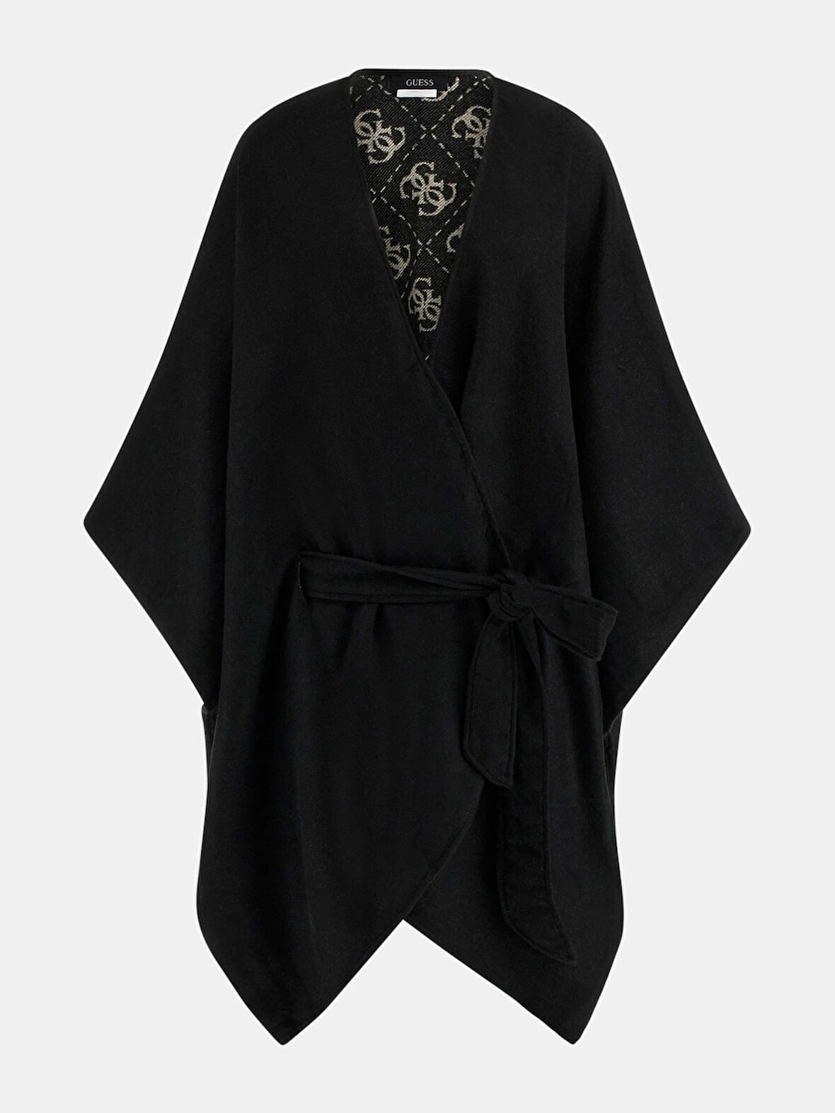 Guess Poncho Kadın Siyah Şal AW5422POL03-BLA