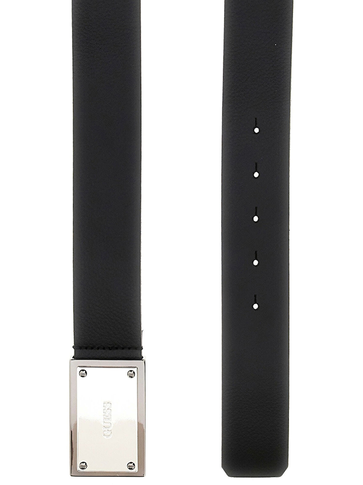 Guess Access Erkek Siyah Ayarlanabilir Deri Kemer BM7846P5440-BSI