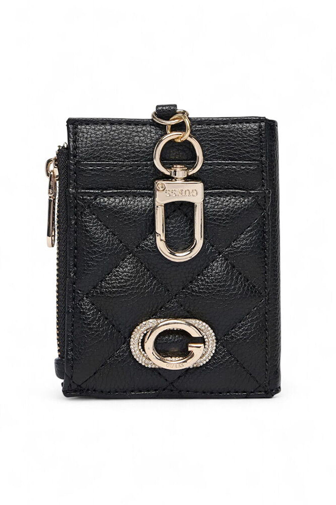 Guess Logo Detaylı Siyah Kadın Kartlık RW1796P5401