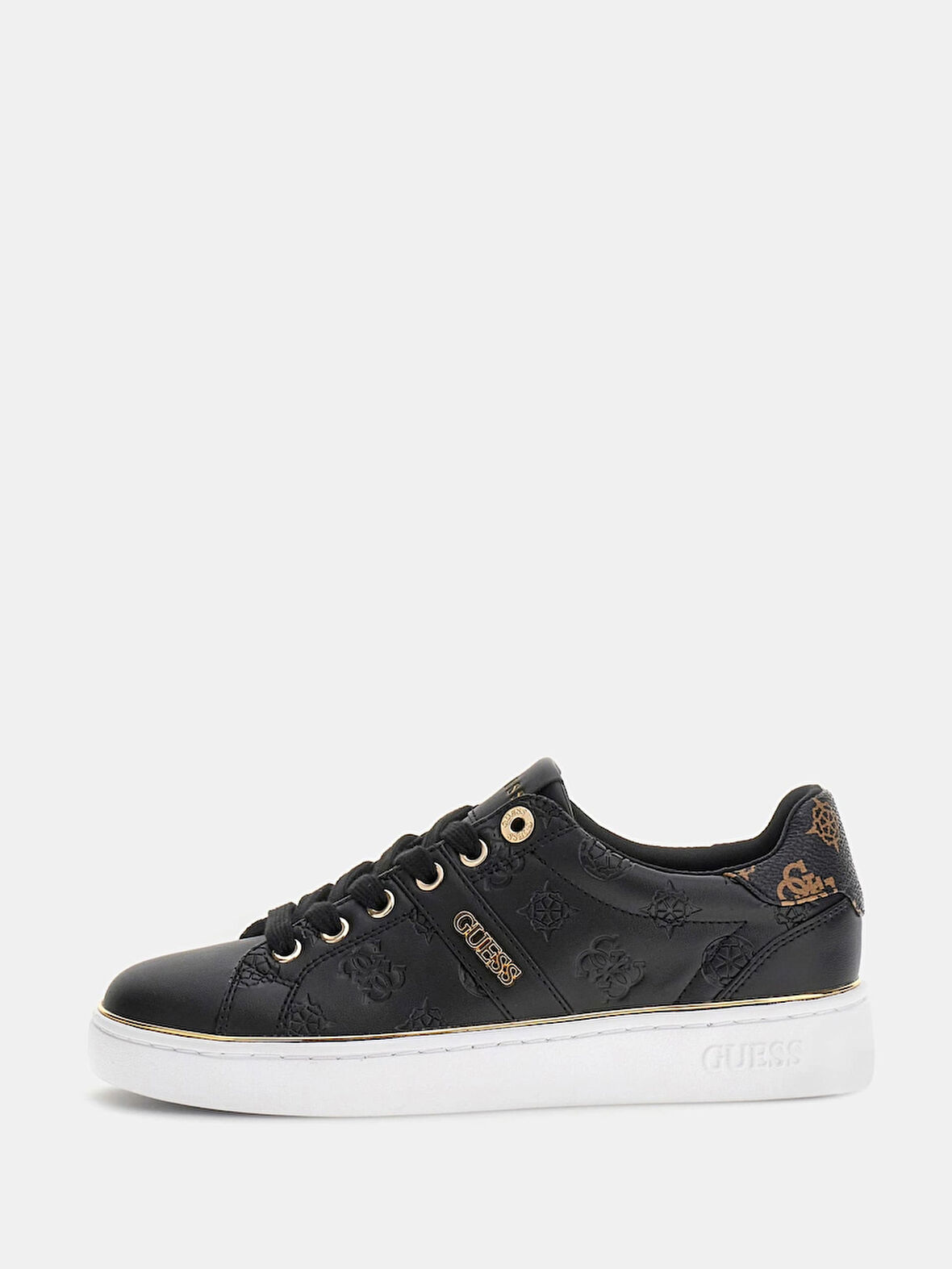 Guess Britz Kadın Siyah Sneaker FLFBTZFAL12-BLACK