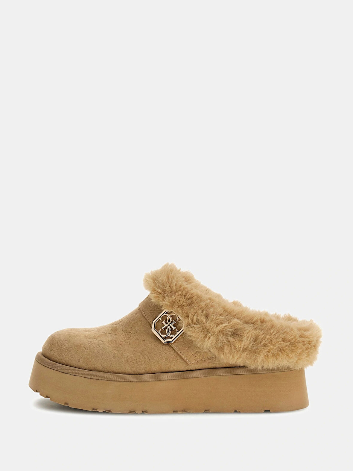 Guess Dolmana2 Kadın Krem Terlik FLFDOCESU06-NUDE