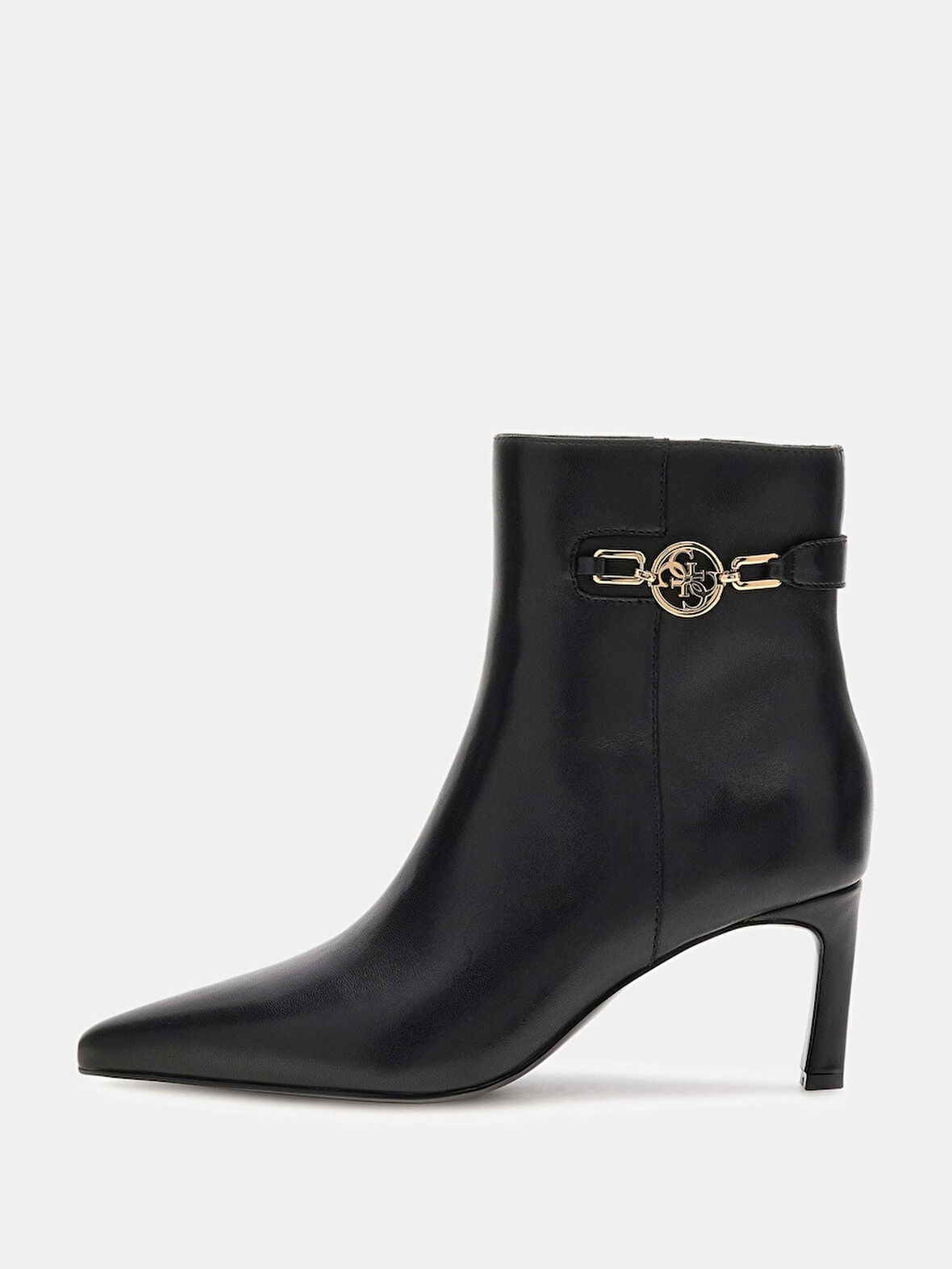 Guess Paislie Kadın Siyah Deri Bot FLFPAILEA10-BLACK