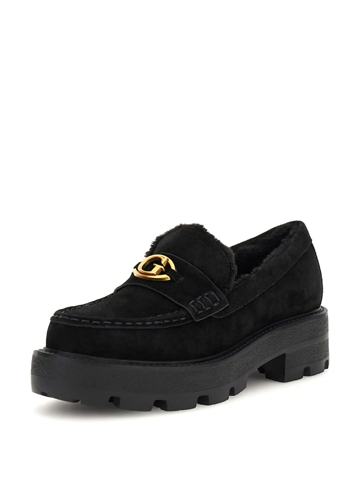 Guess Siyah Kadın Loafer FLFYKYSUE14-BLKBL