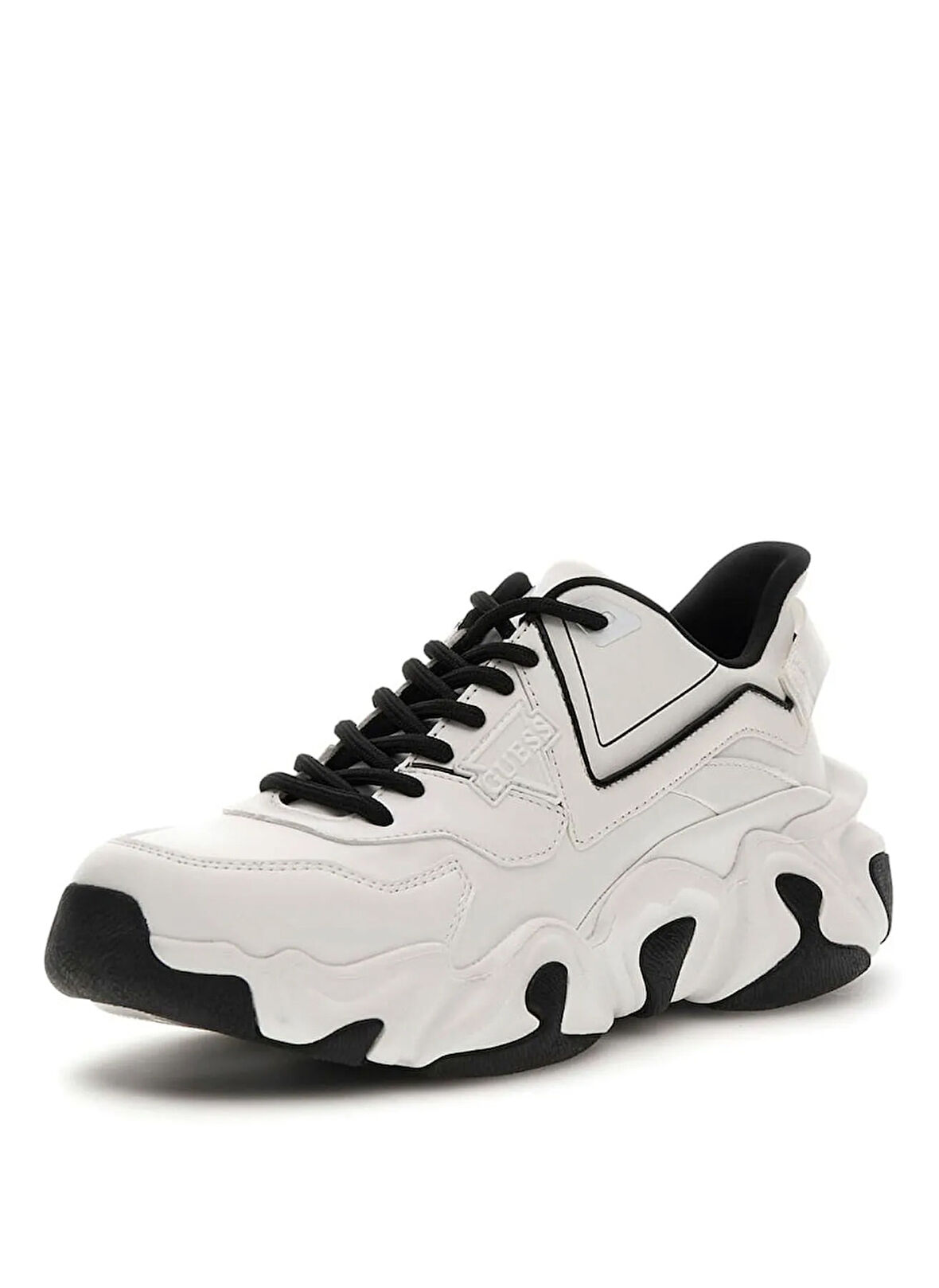 Guess Beyaz - Siyah Erkek Sneaker CESİ