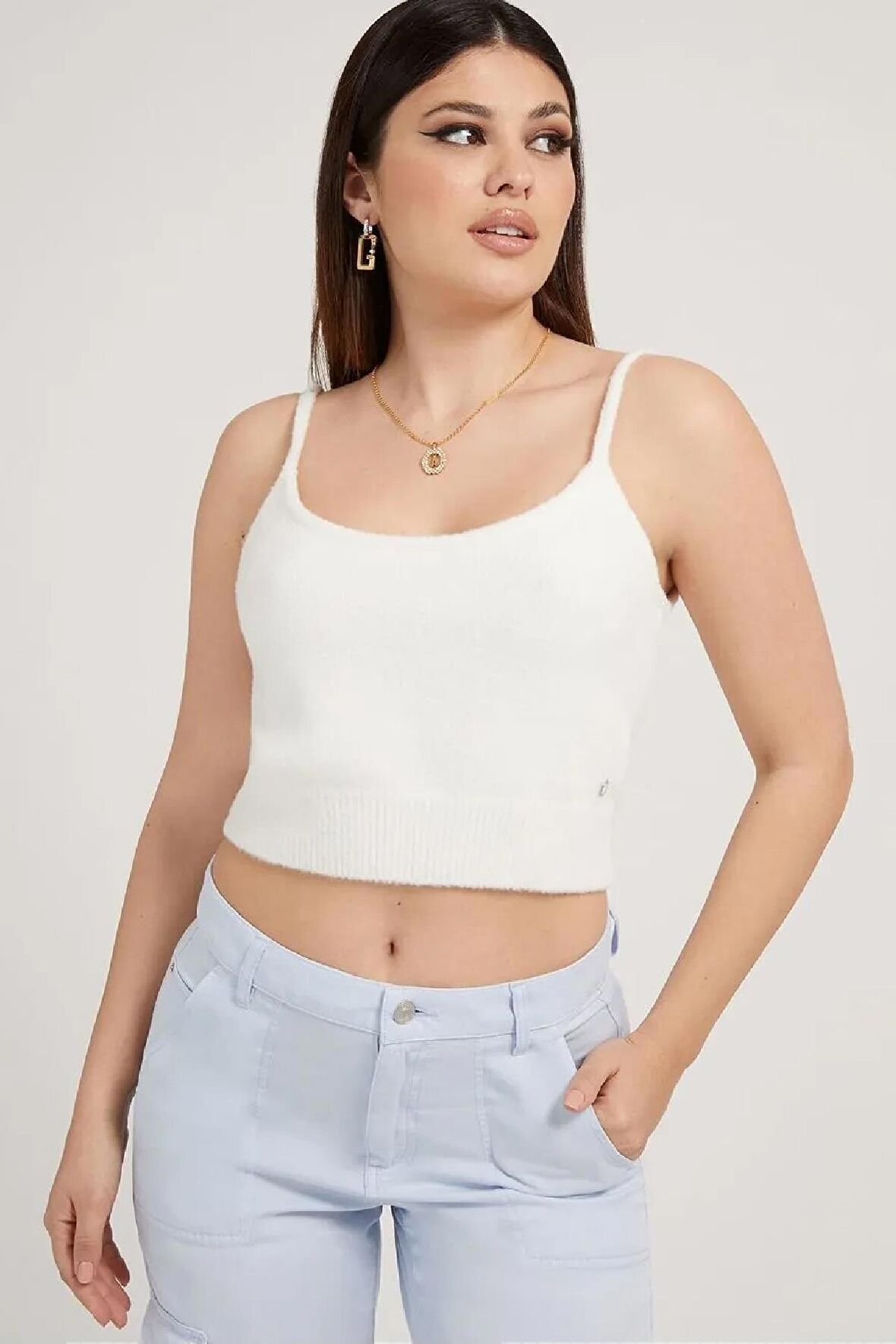 Guess  Loana Kadın Triko Crop W2RR15Z2YA0