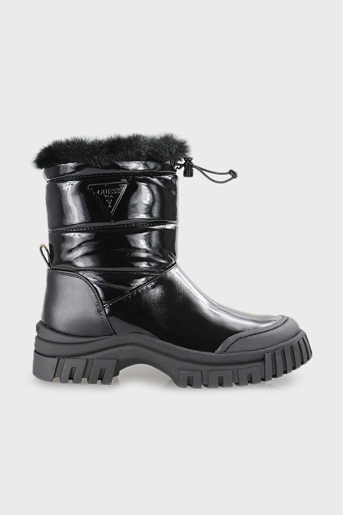 Guess Bayan Bot FL8LO2 PAT10 BLACK