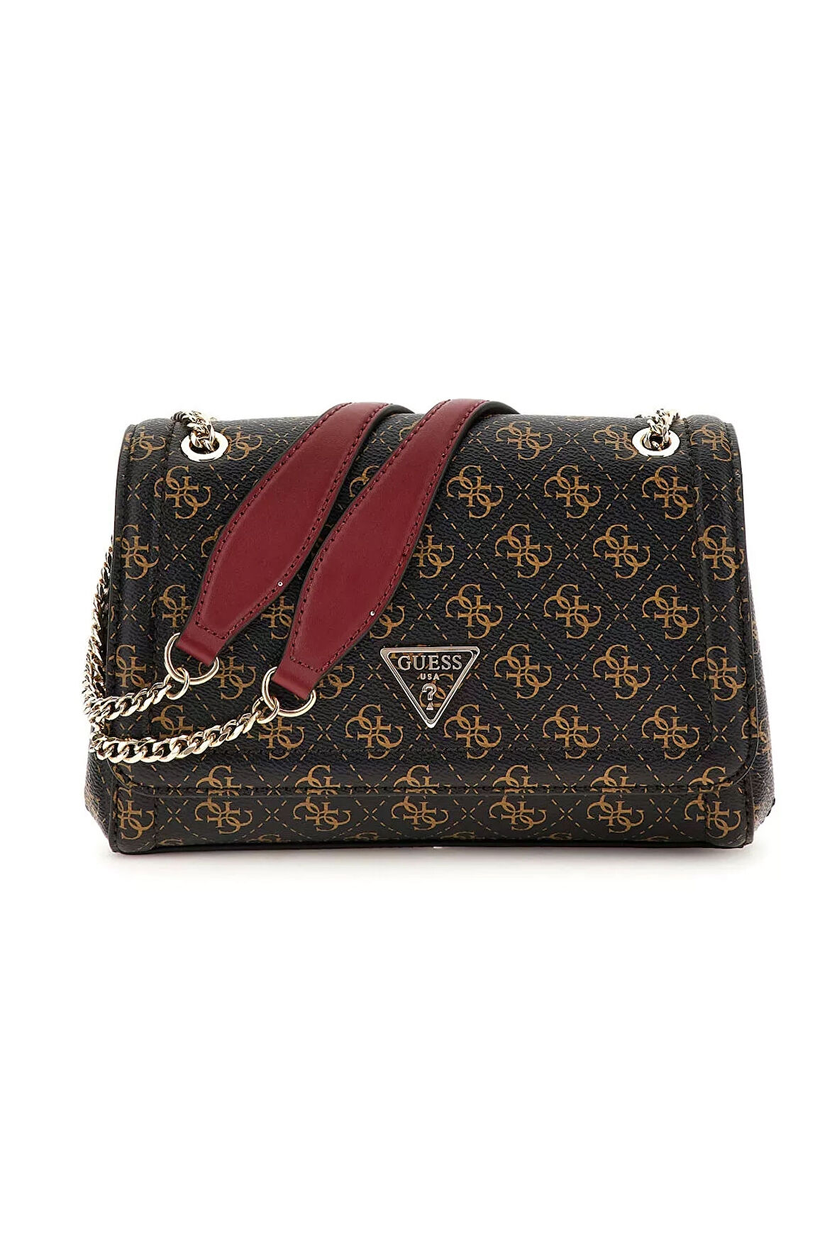 Kadın Guess Noelle Convertıble Çapraz Çanta - Kahverengi  | undefined