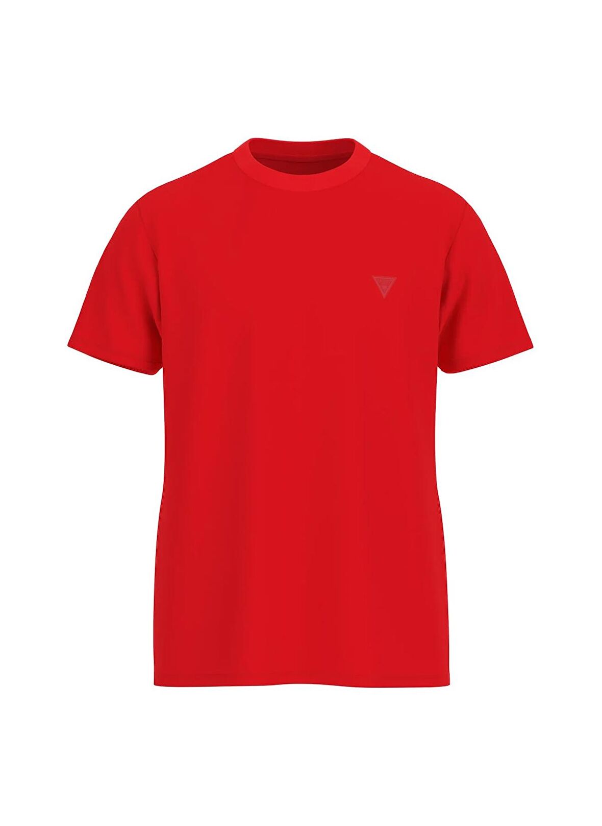 Guess Bisiklet Yaka Desenli Kırmızı Erkek T-Shirt F3GI00K8HM0-G5Q4