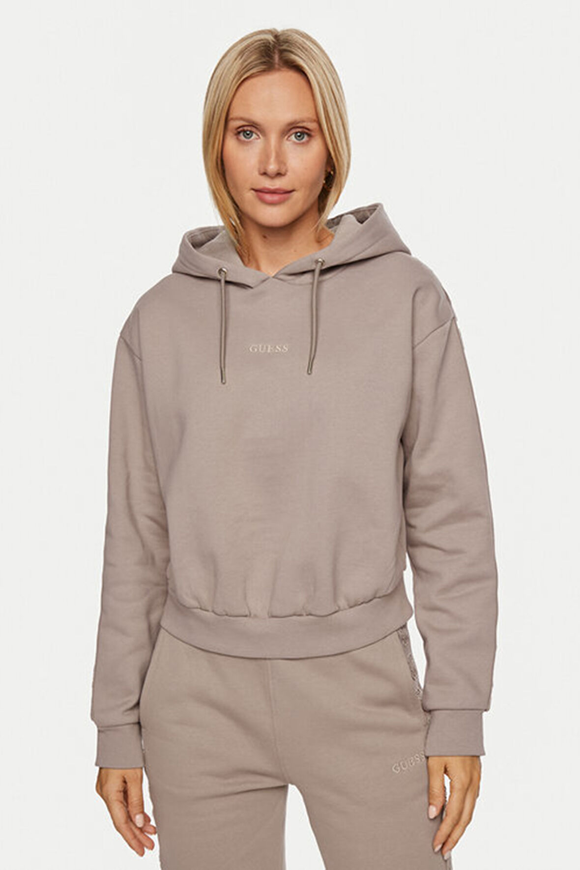 Kadın STACIE Kapüşonlu Sweatshirt - Vizon | S
