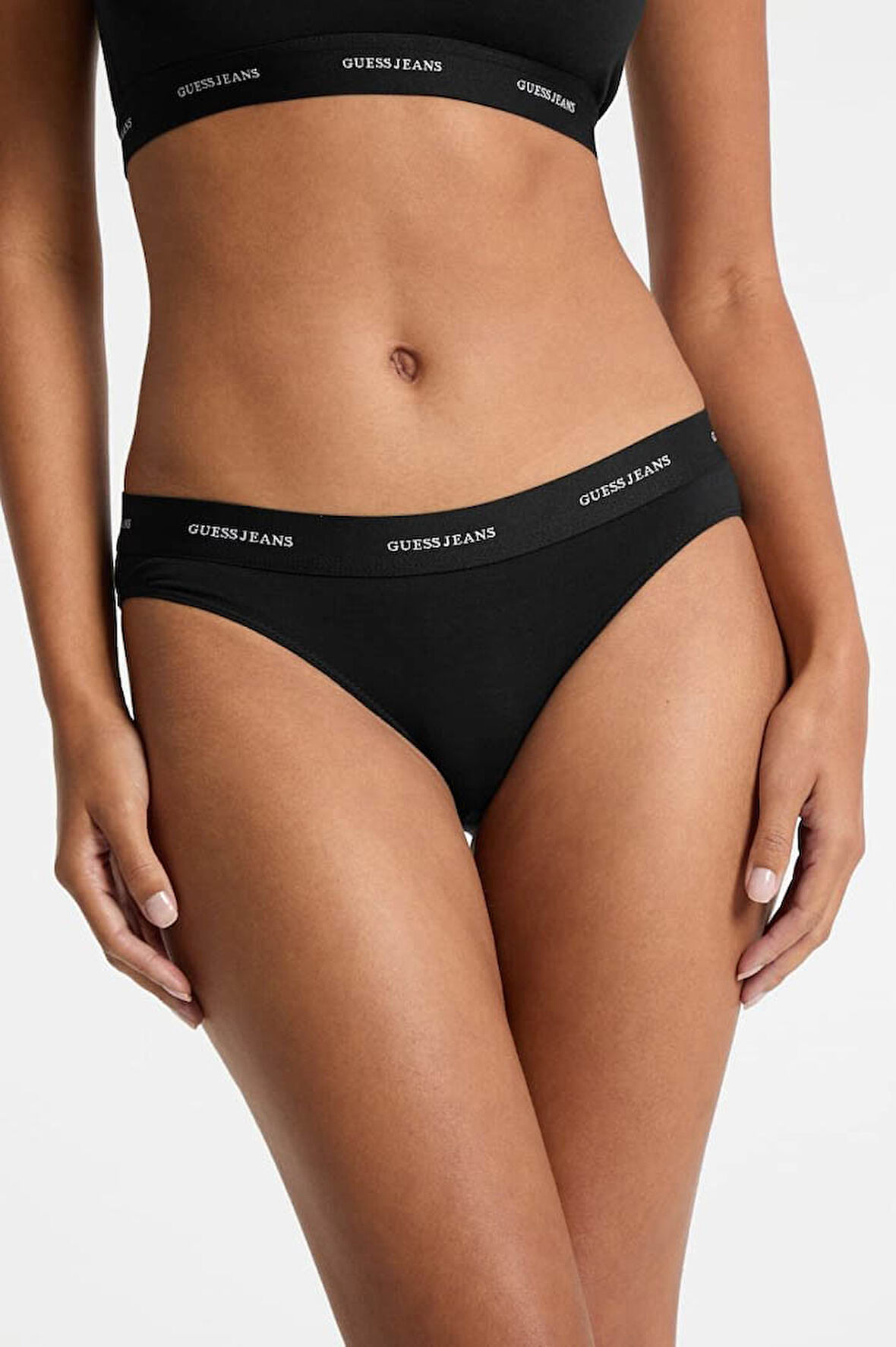 Kadın Gj Brezilya Slip - Siyah | M