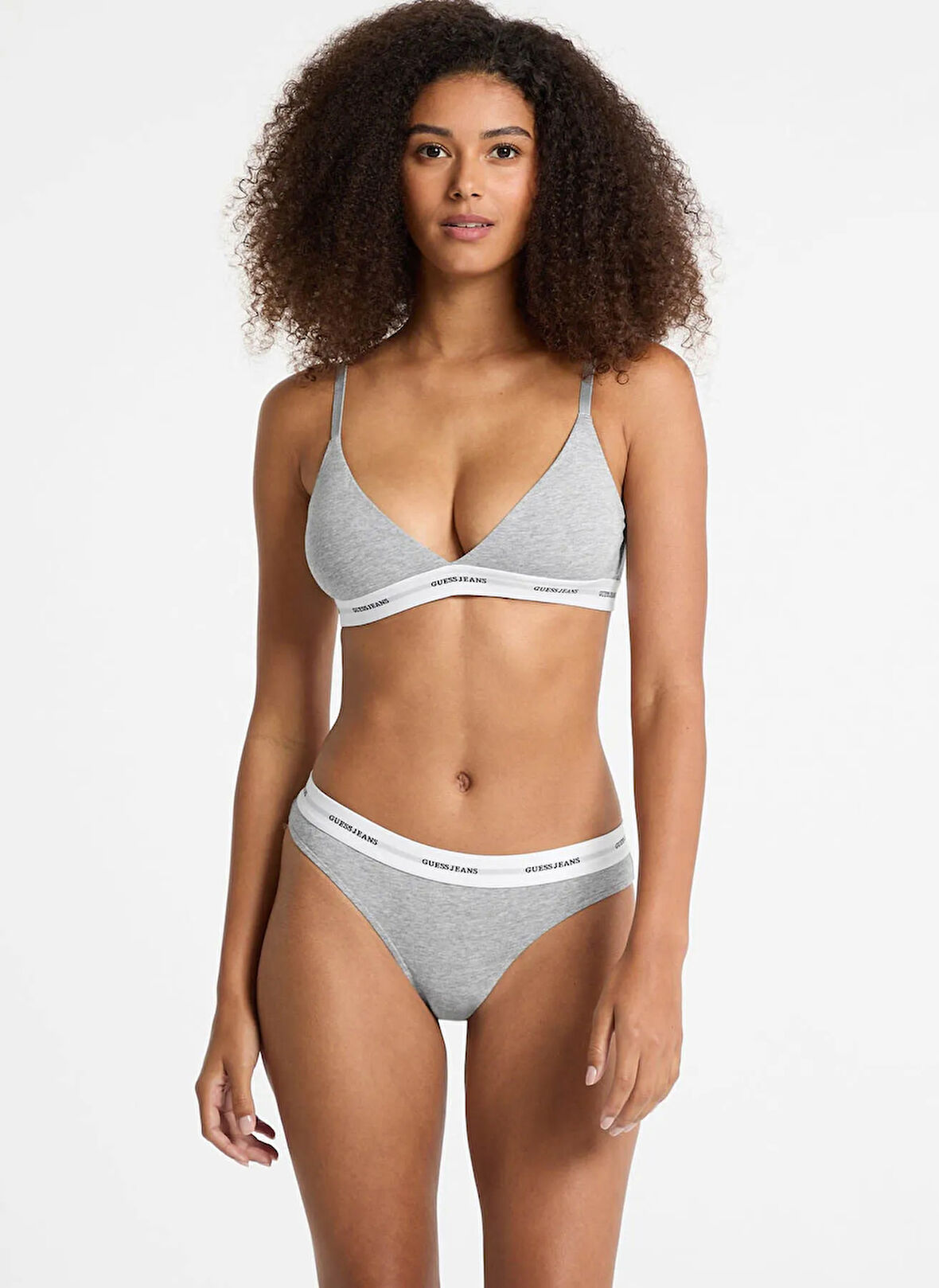 Guess Jeans Mavi Balensiz Sütyen GJ TRIANGLE - ECO CUDDLE JERSEY 180
