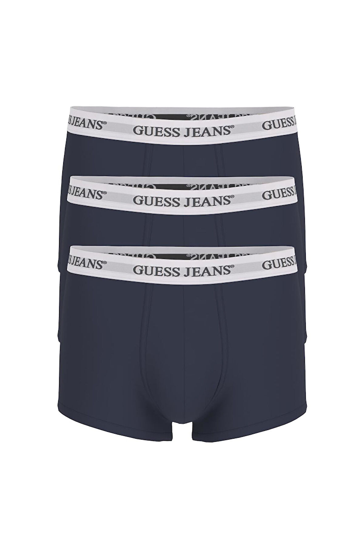 Erkek Guess Jeans 3'lü Trunk Accessories Boxer - Lacivert | XL