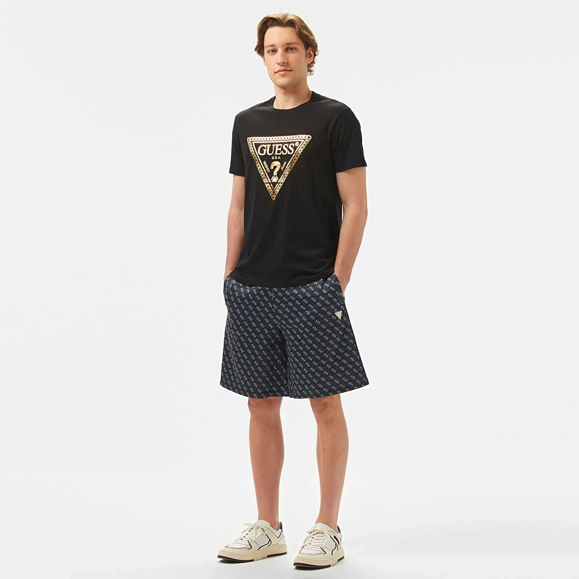 Guess Erkek  Lacivert Şort