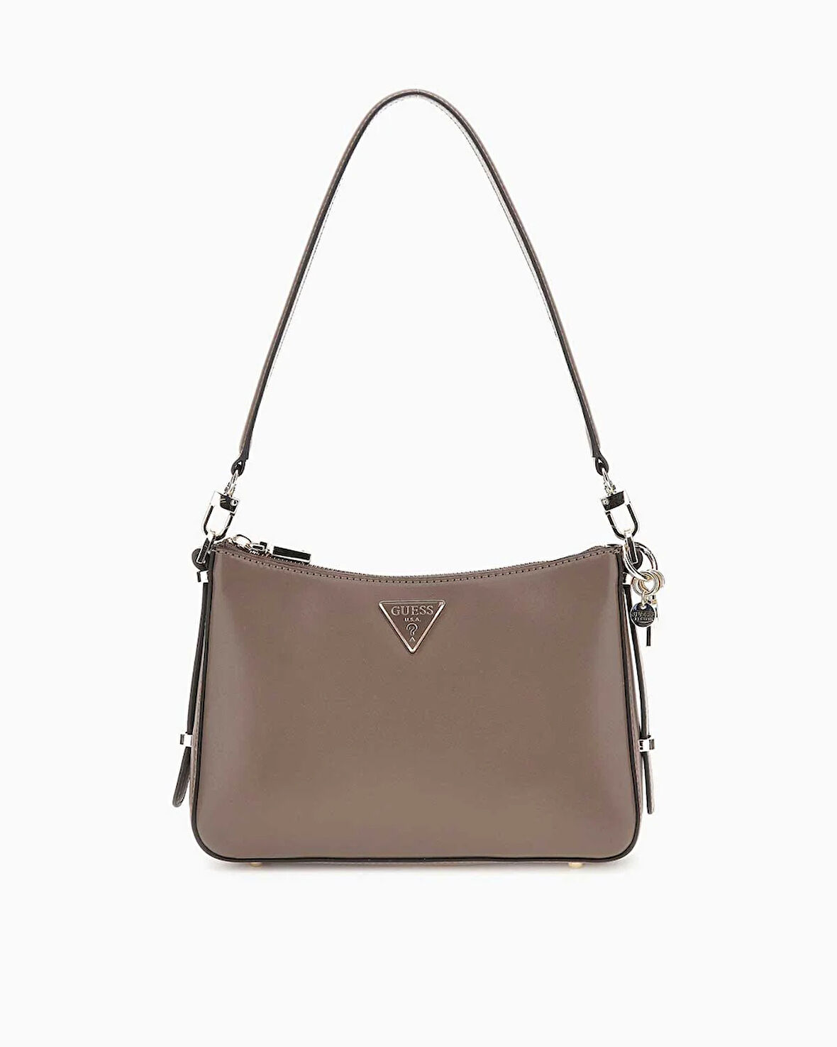 Guess Daryna Top Zip Logolu Omuz Çantası