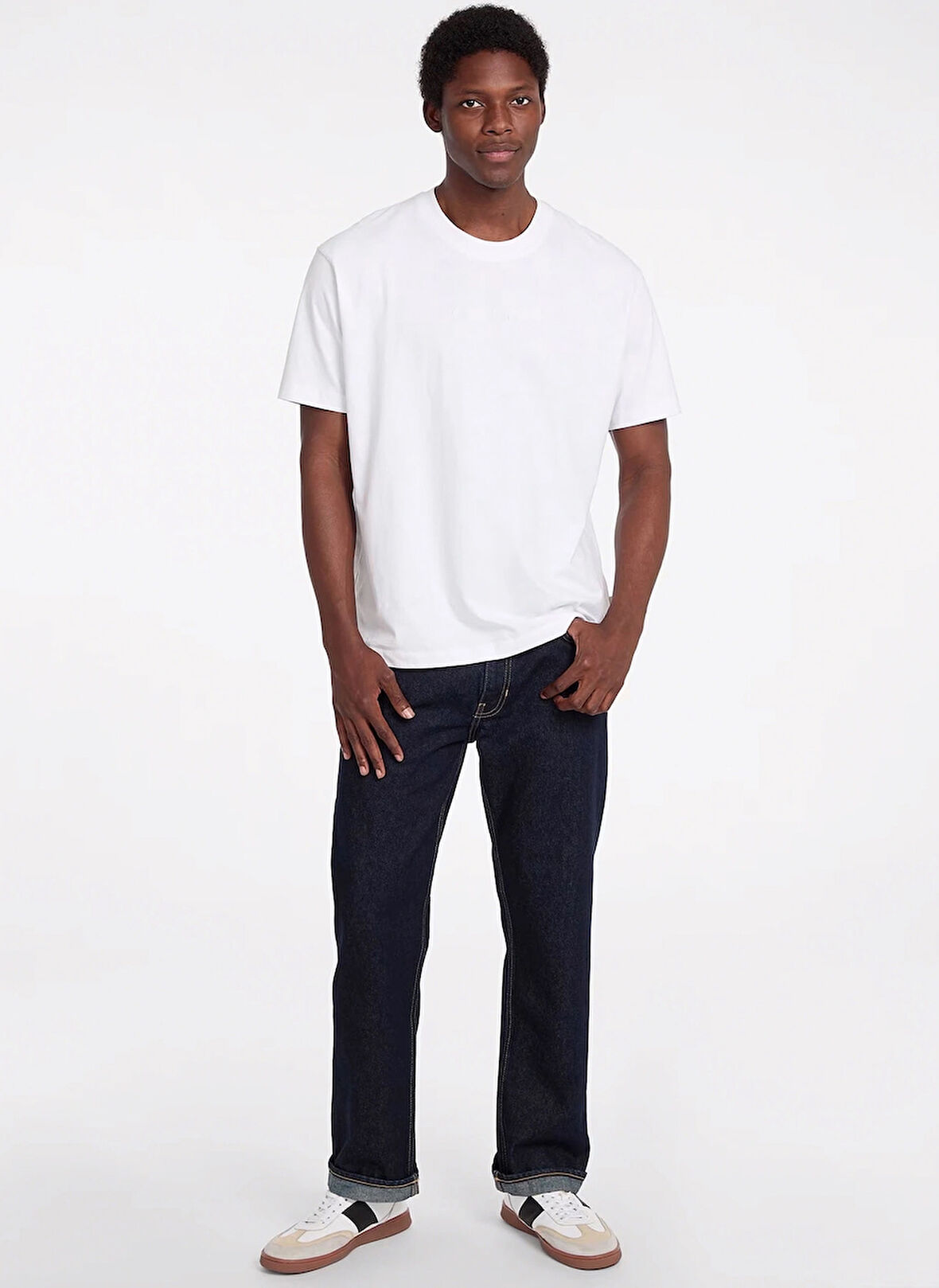 Guess Jeans Erkek Denim Pantolon M4BA80D5HS1GJSE GJ STRAIGHT SELVEDG