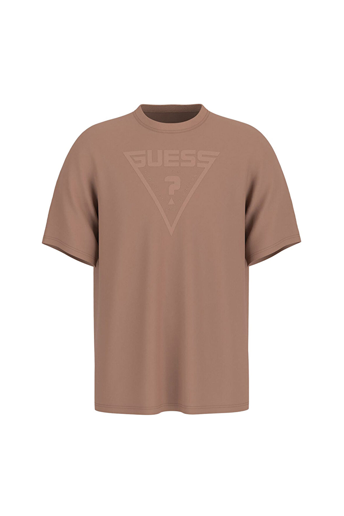 Kadın Azha Cn Over T-Shirt - Açık Kahve | L
