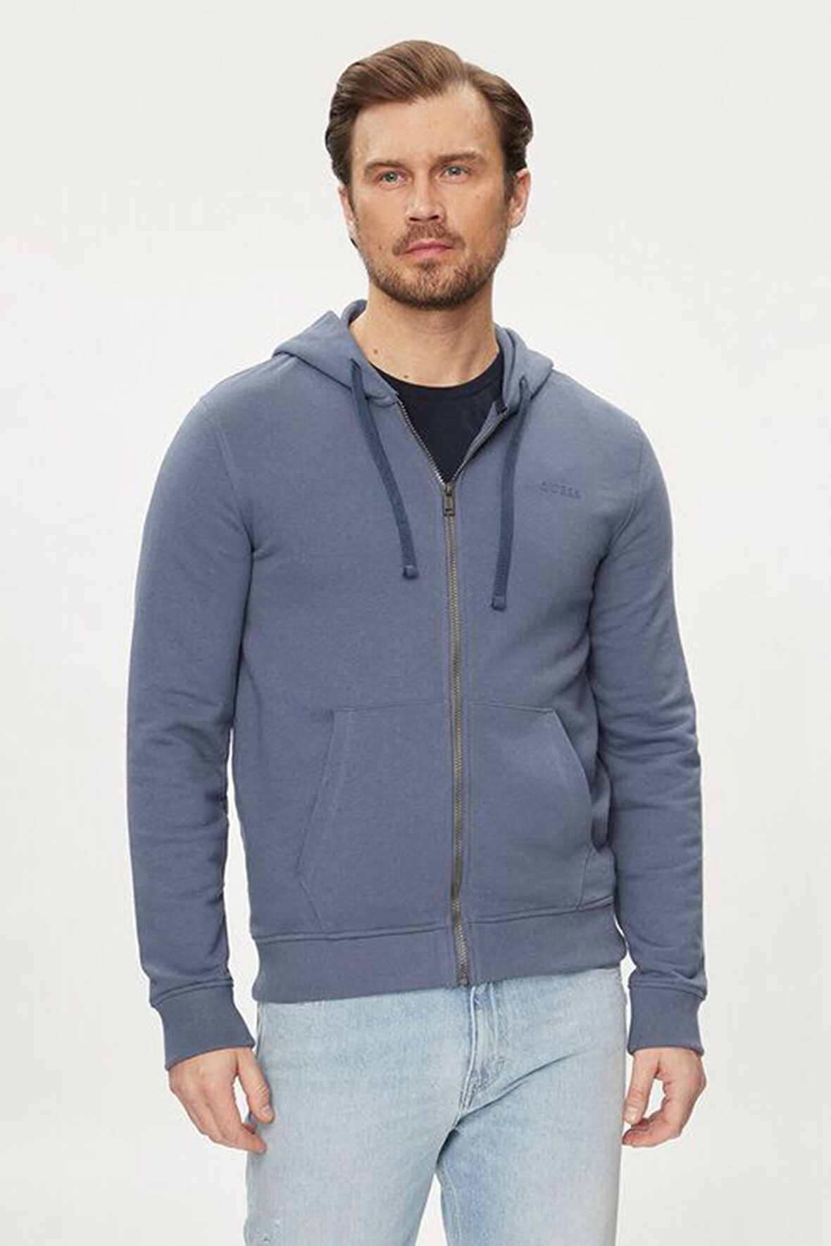 Erkek BROOKS HOODIE  Kapüşonlu Sweatshirt - Mavi  | S