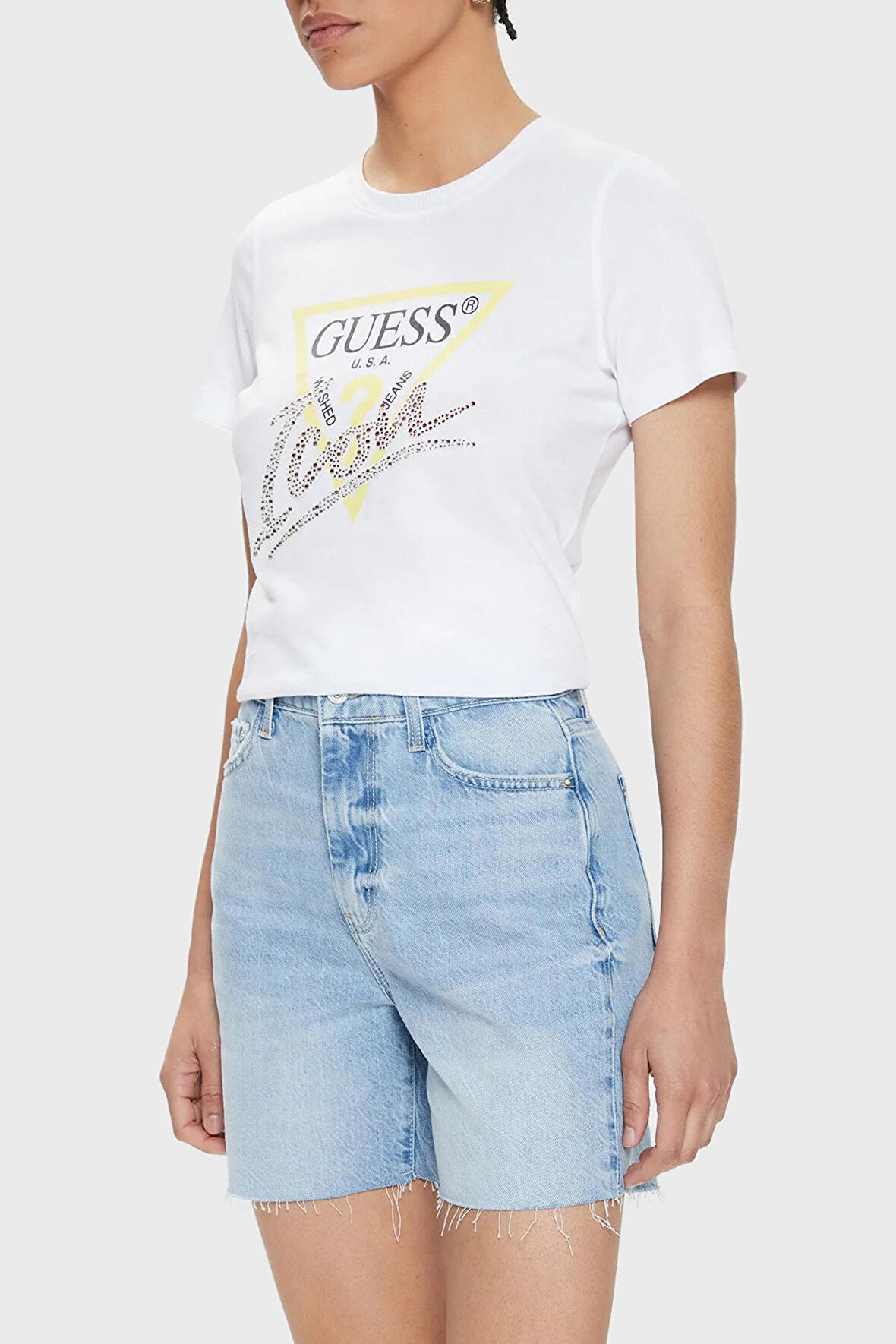 Guess Bayan T Shirt W4GI20 I3Z14 G011