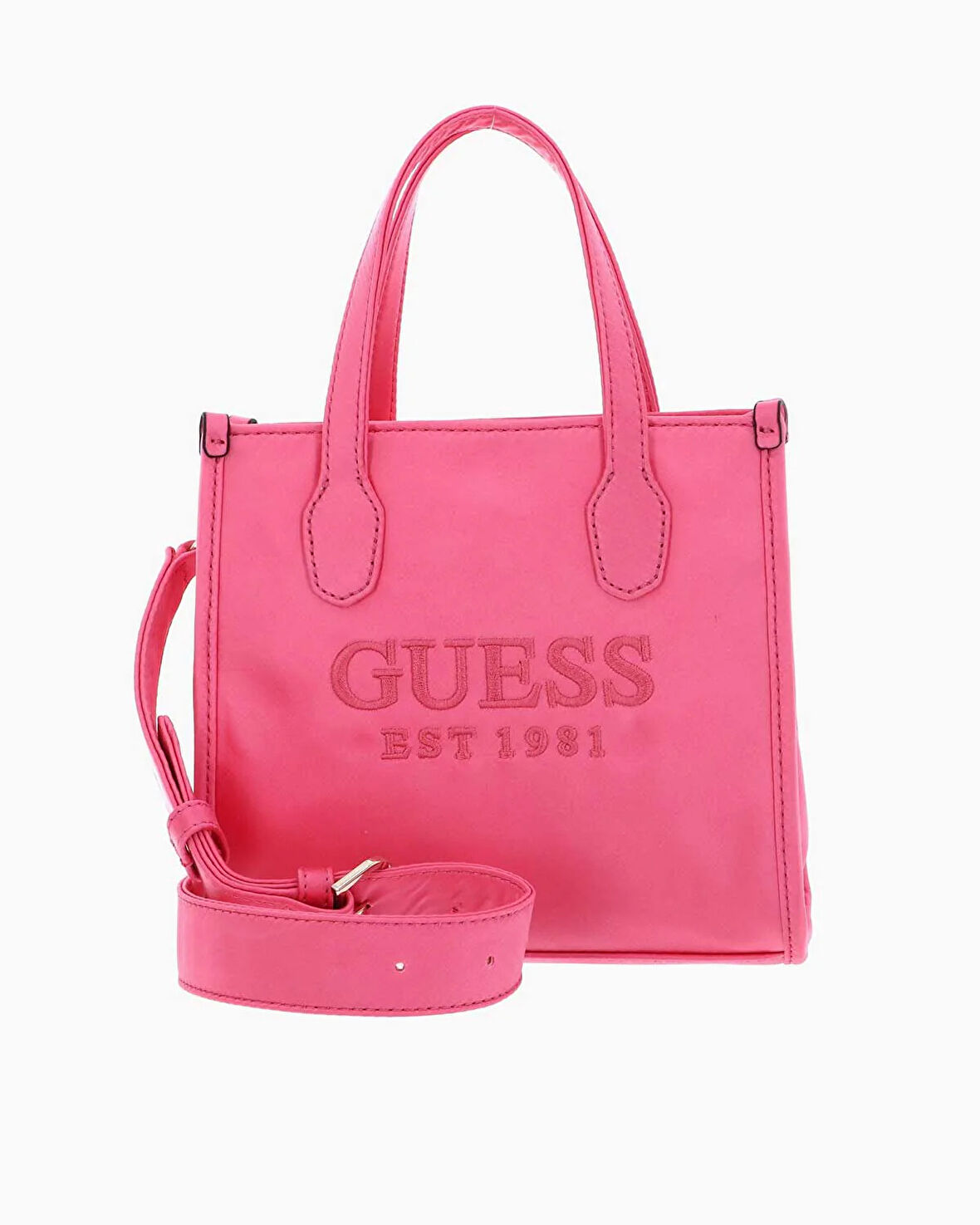 Guess Silvana Monogram Baskılı El Çantası