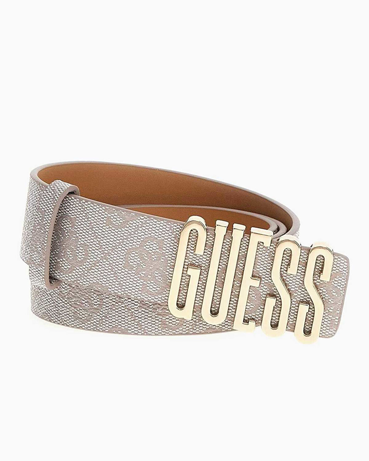 Guess Noelle Monogram Baskılı Kemer